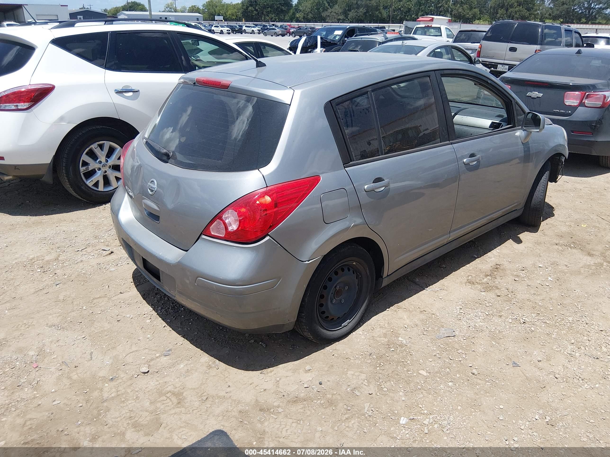 2011 Nissan Versa 1.8s Gray vin: 3N1BC1CP0BL445636