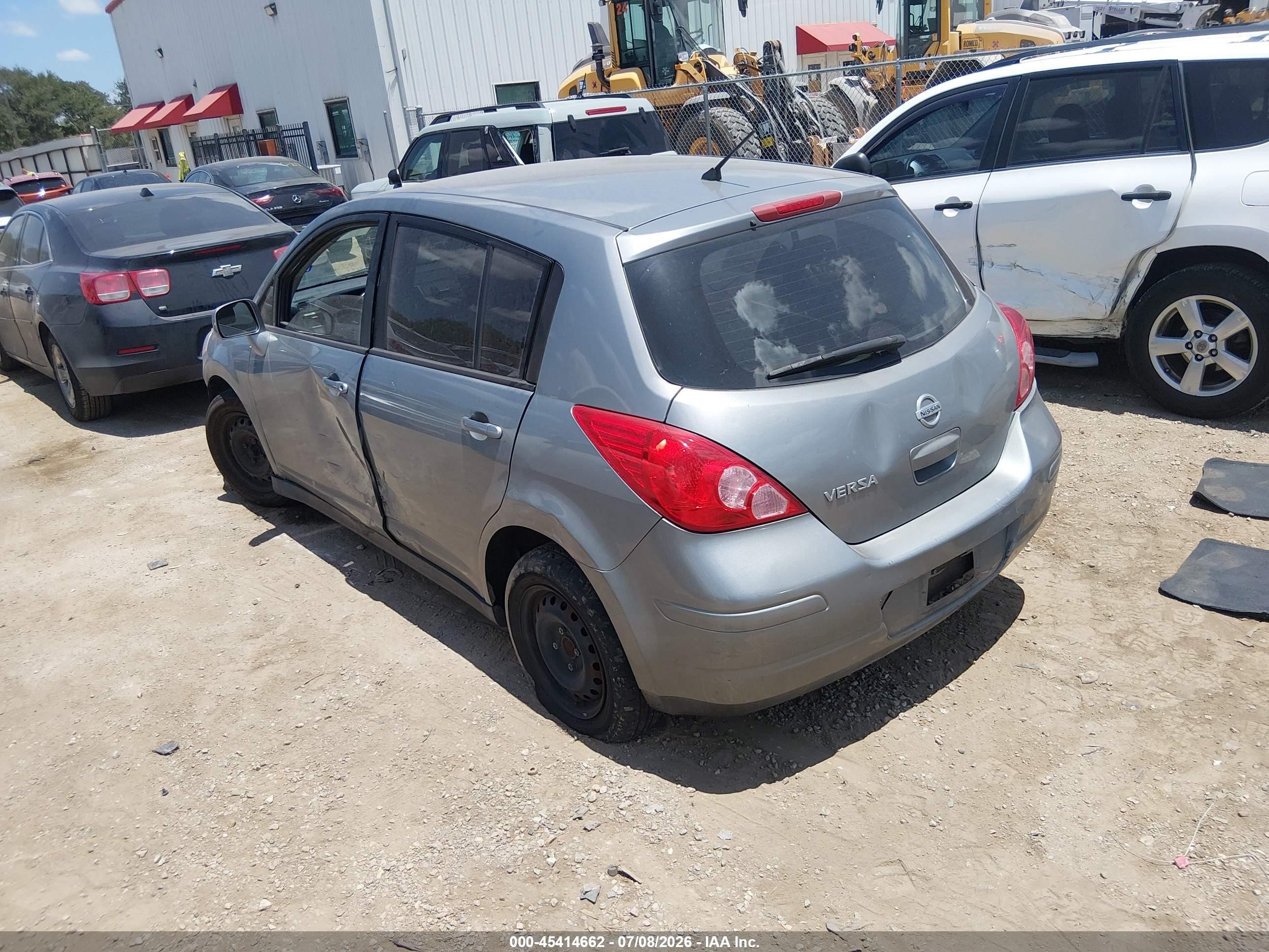2011 Nissan Versa 1.8s Gray vin: 3N1BC1CP0BL445636