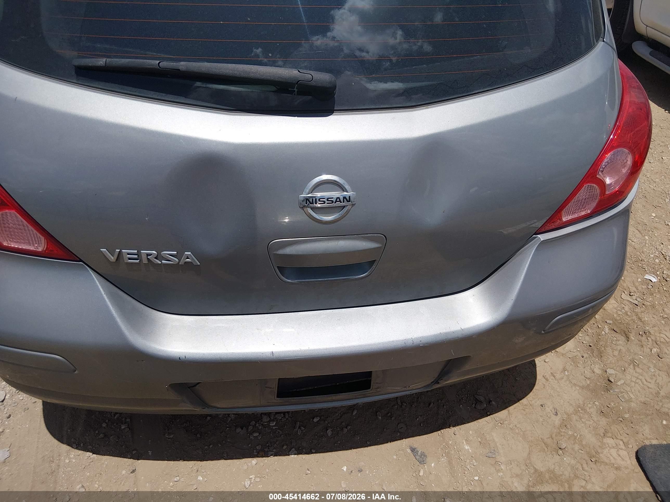 2011 Nissan Versa 1.8s Gray vin: 3N1BC1CP0BL445636