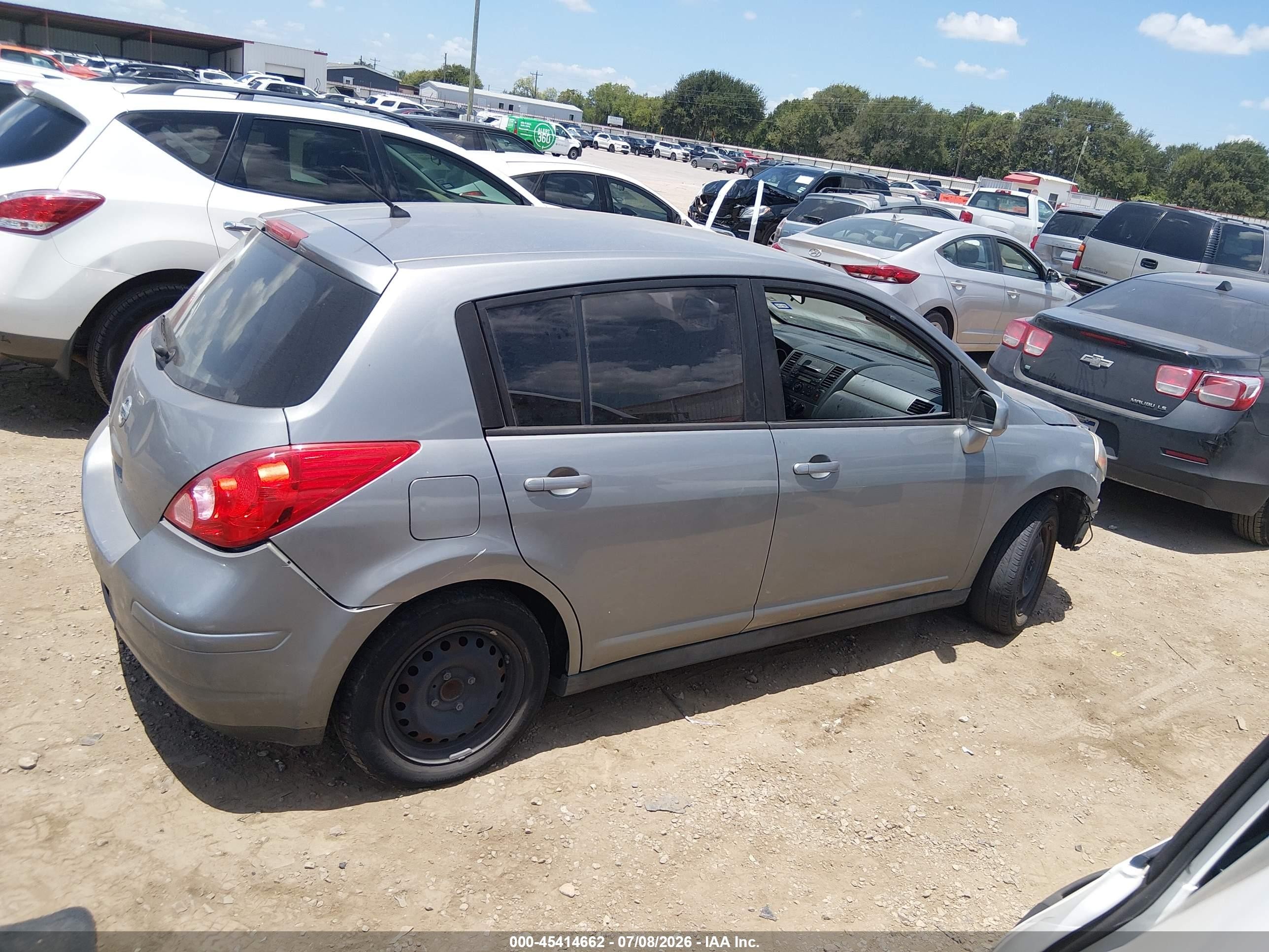 2011 Nissan Versa 1.8s Gray vin: 3N1BC1CP0BL445636