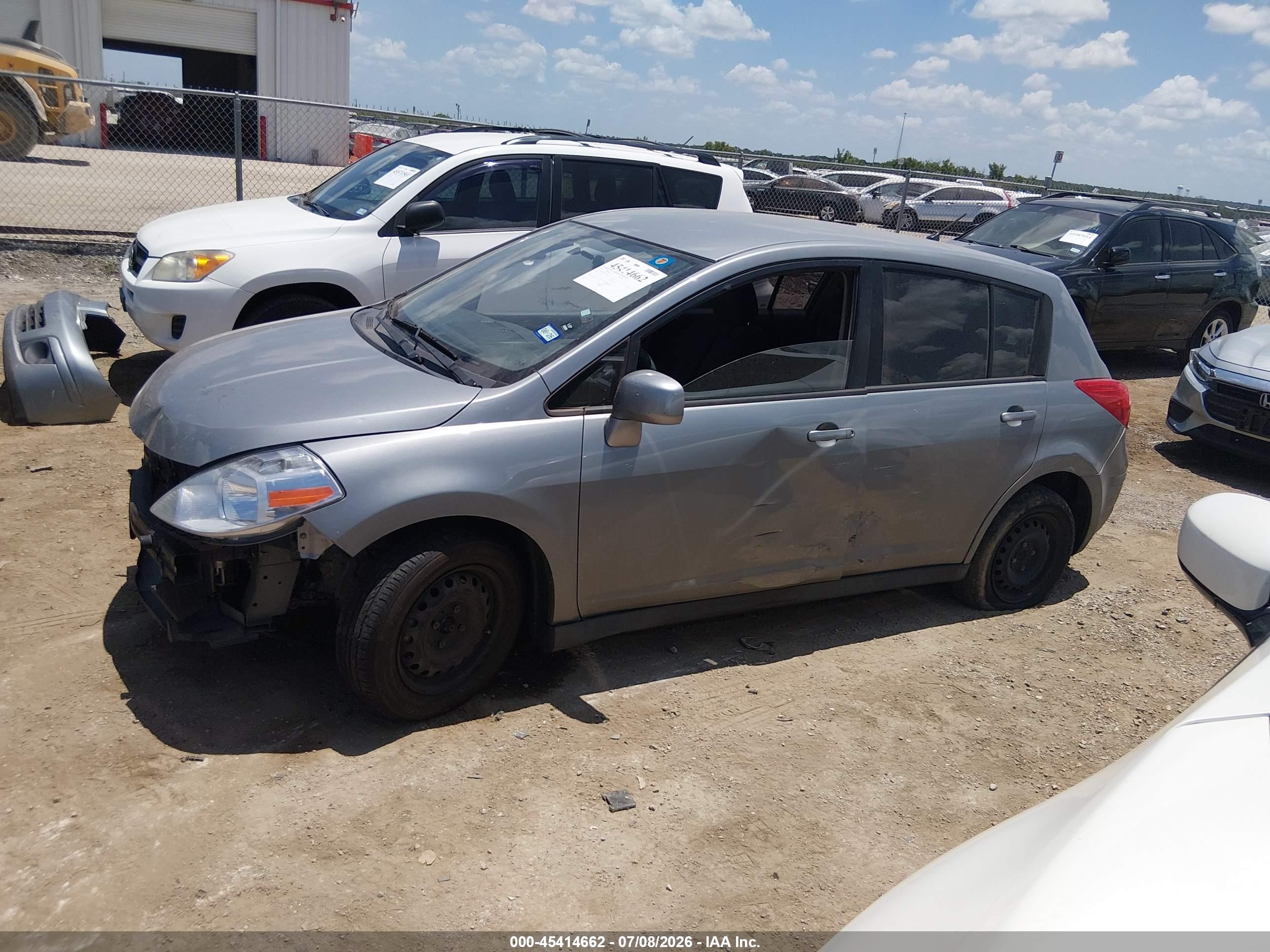 2011 Nissan Versa 1.8s Gray vin: 3N1BC1CP0BL445636