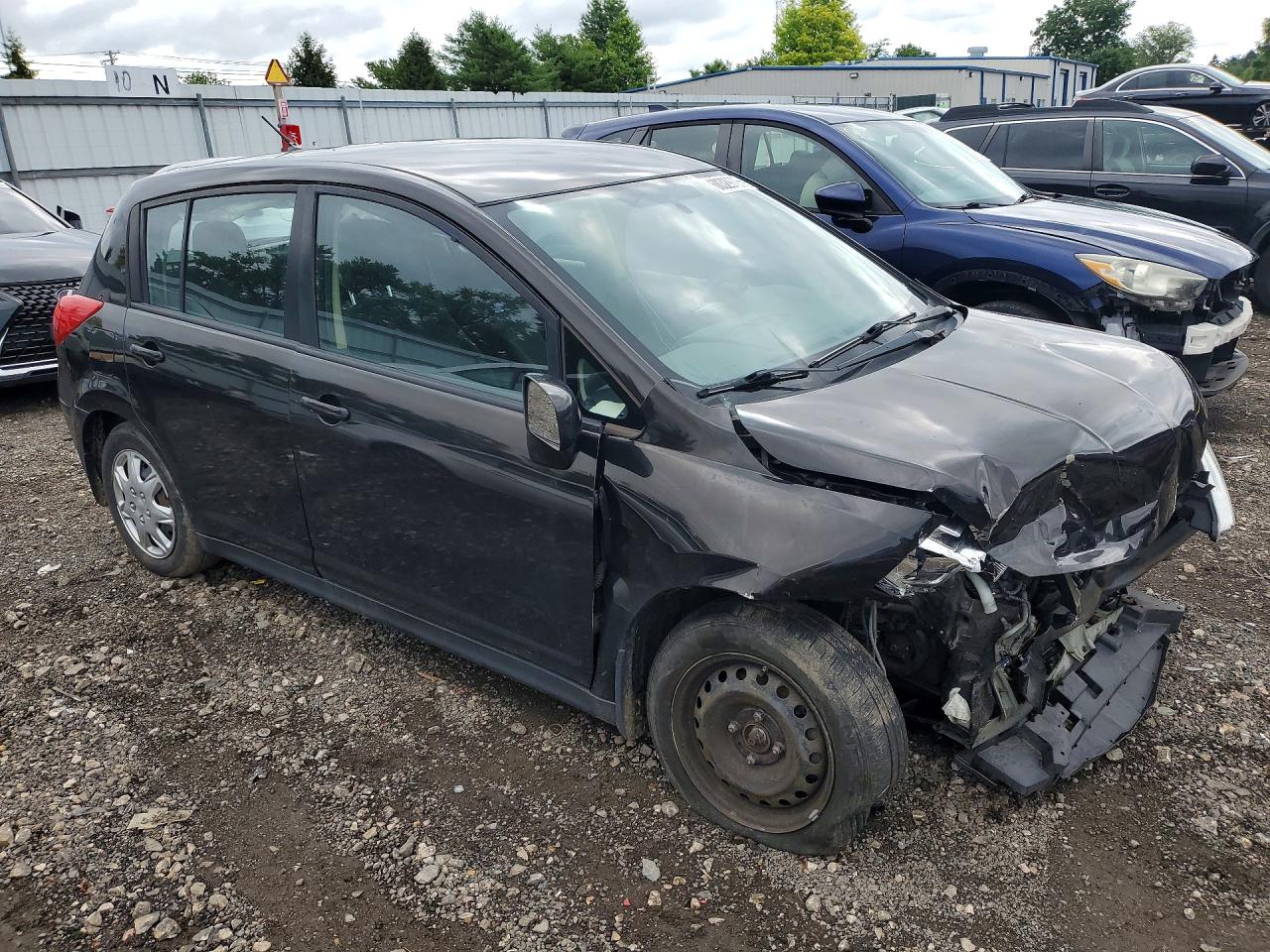 2011 Nissan Versa Black vin: 3N1BC1CP0BL449105