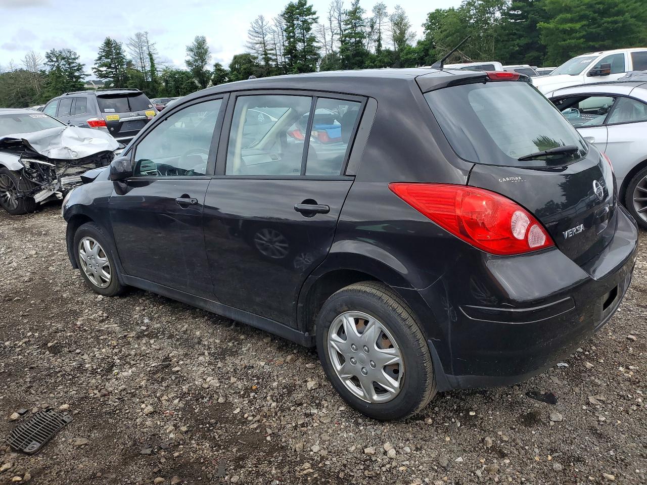 2011 Nissan Versa Black vin: 3N1BC1CP0BL449105