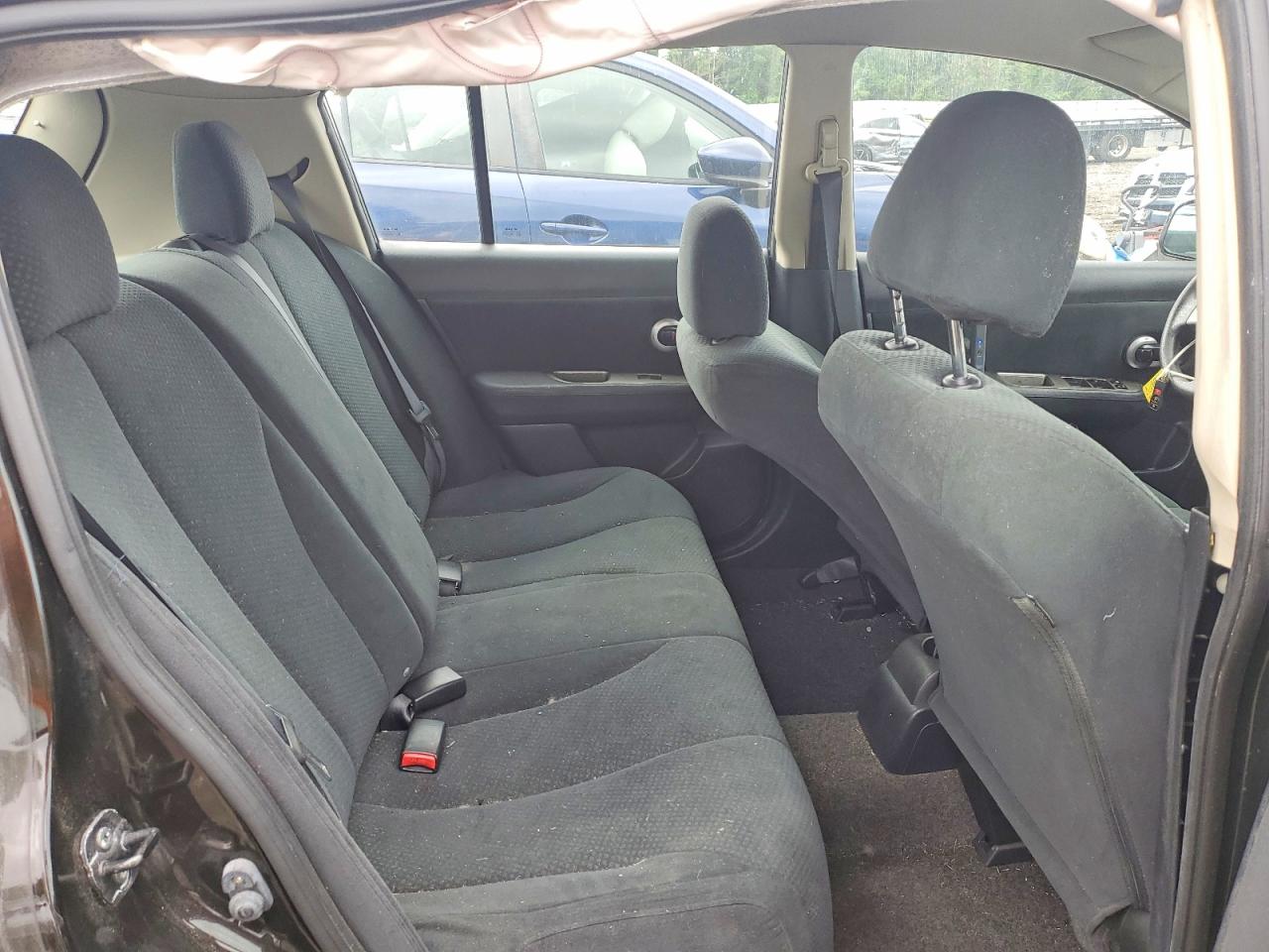2011 Nissan Versa Black vin: 3N1BC1CP0BL449105