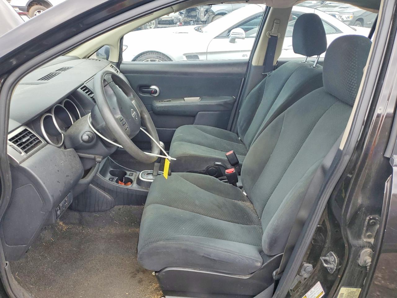 2011 Nissan Versa Black vin: 3N1BC1CP0BL449105