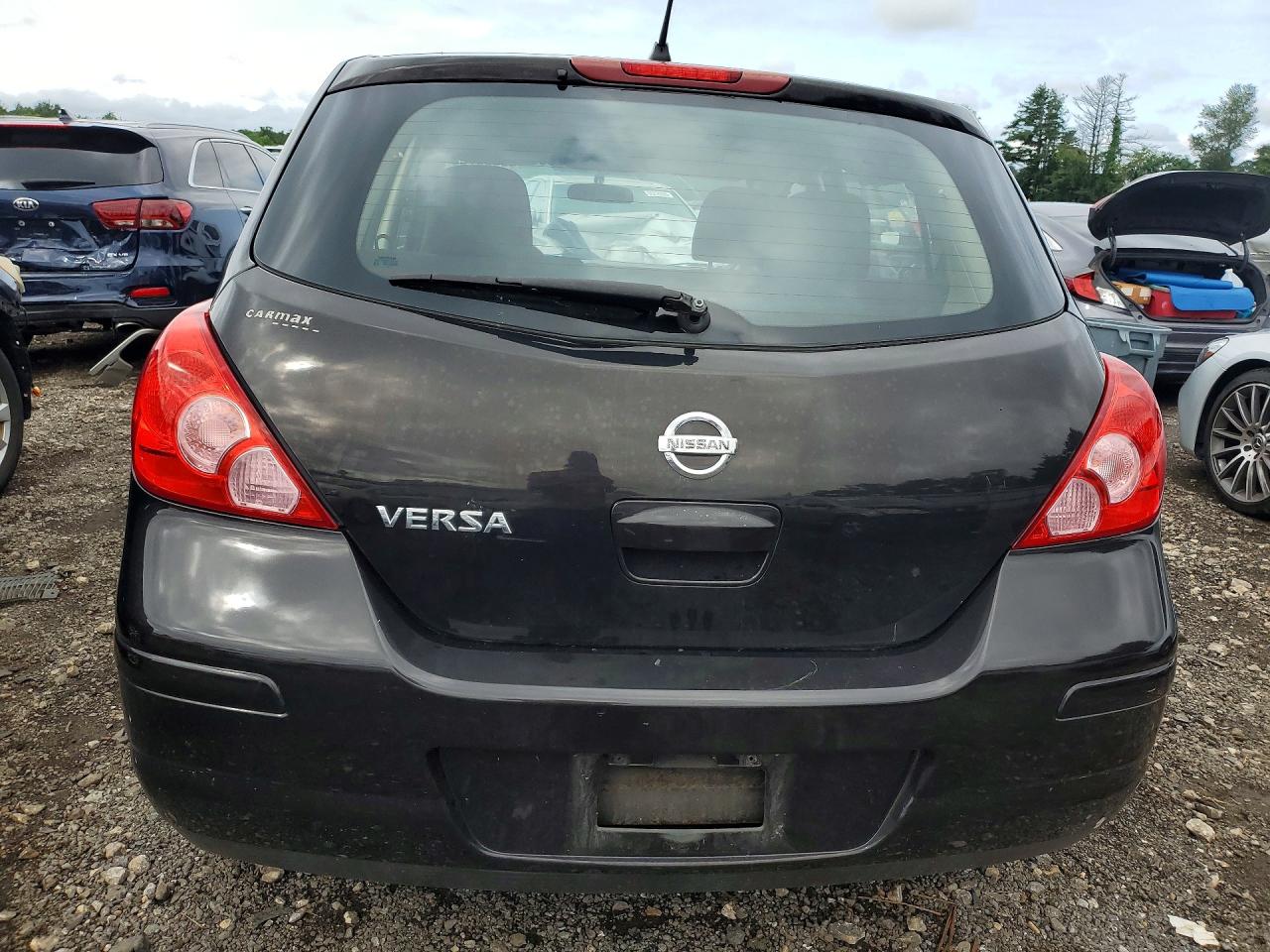 2011 Nissan Versa Black vin: 3N1BC1CP0BL449105