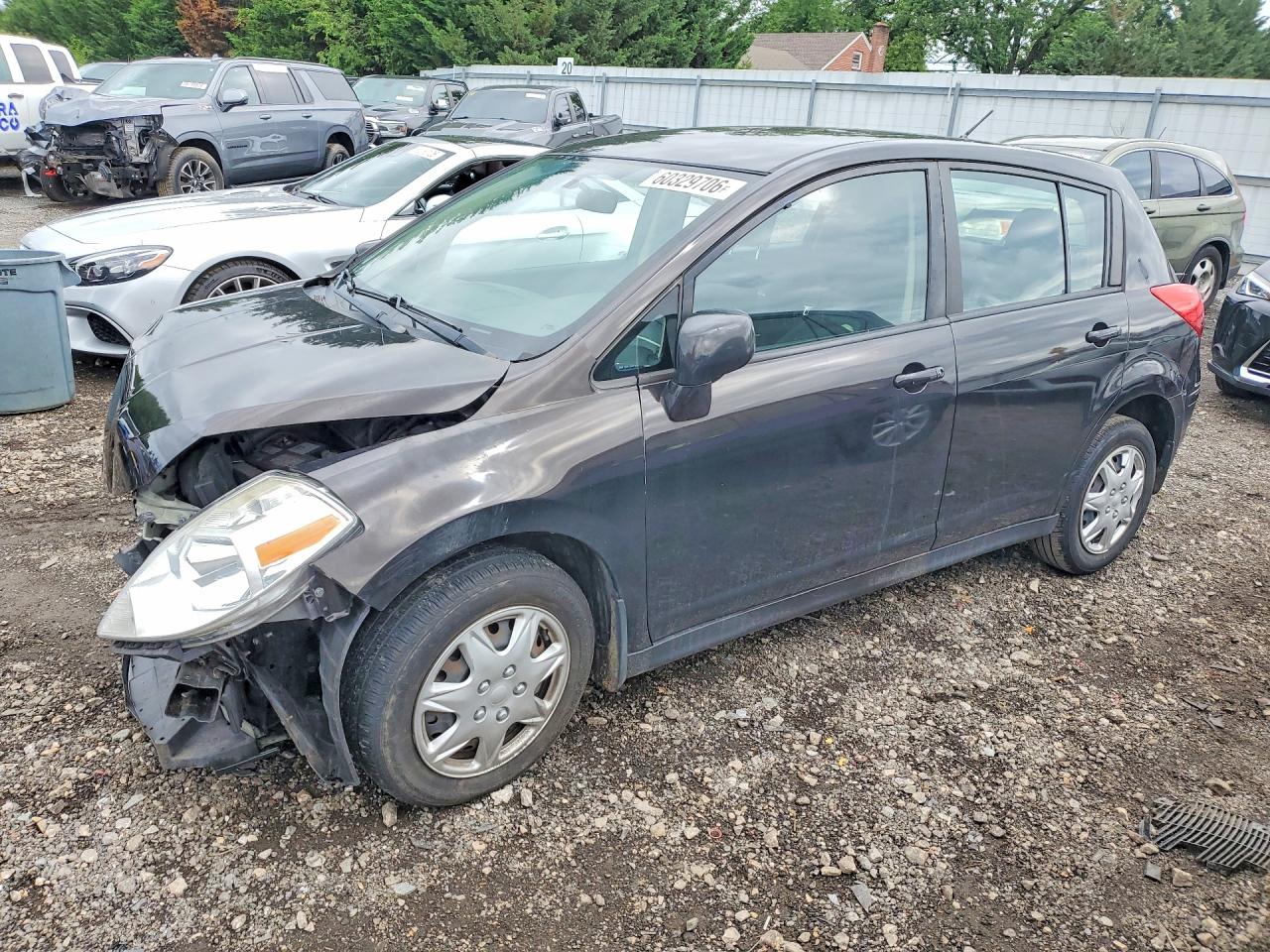 2011 Nissan Versa Black vin: 3N1BC1CP0BL449105