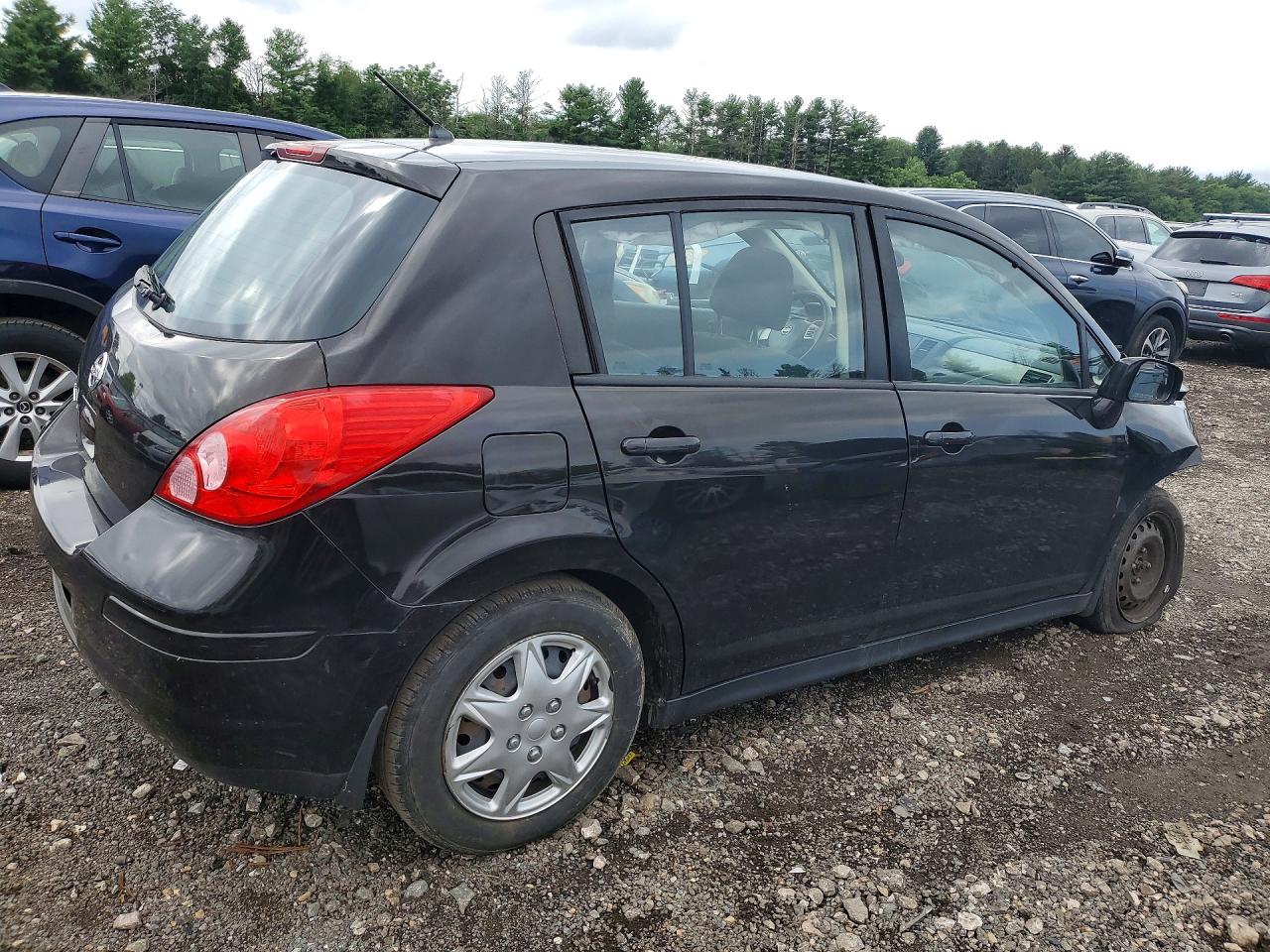 2011 Nissan Versa Black vin: 3N1BC1CP0BL449105
