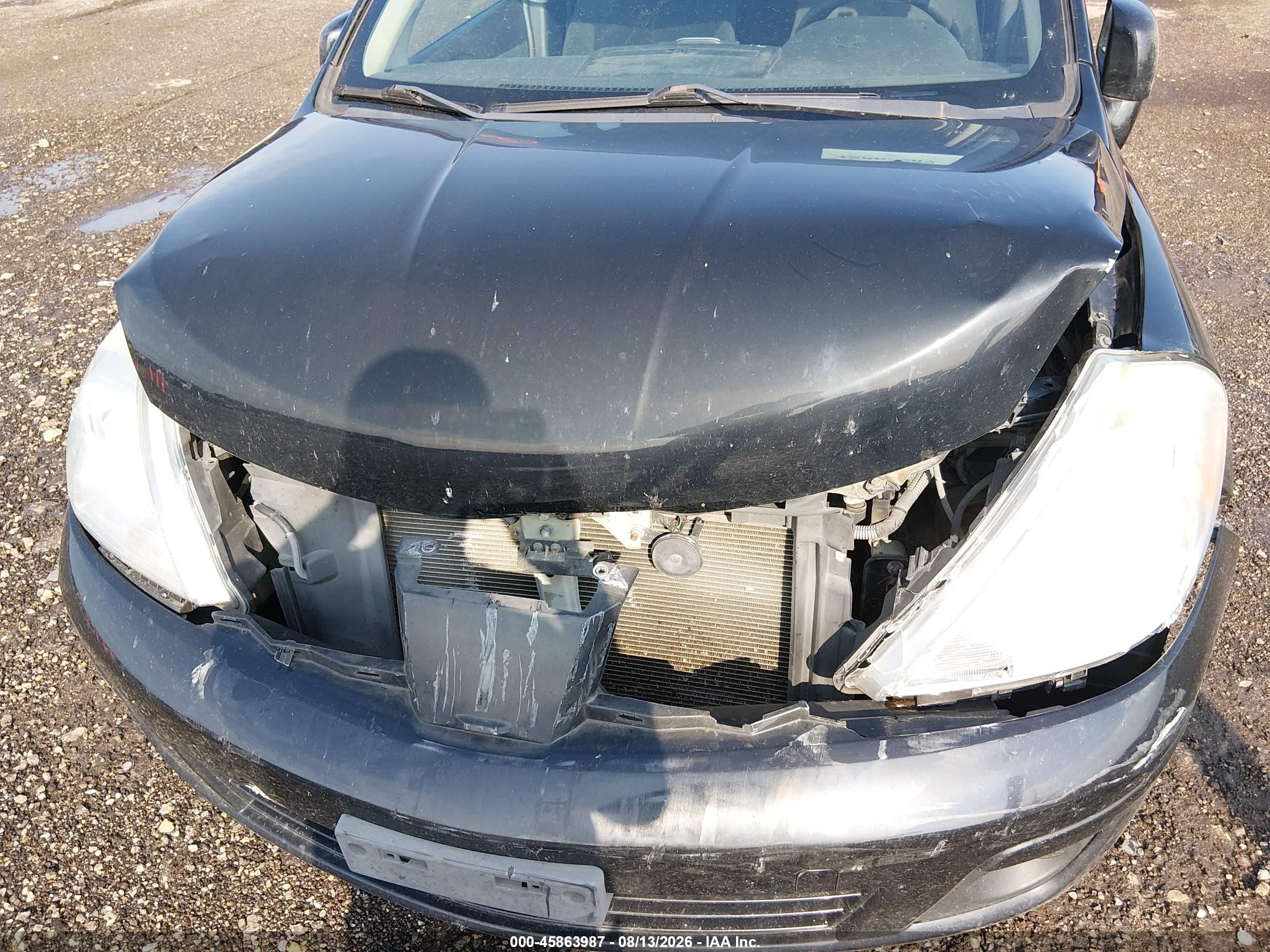 2011 Nissan Versa 1.8s Black vin: 3N1BC1CP0BL487885