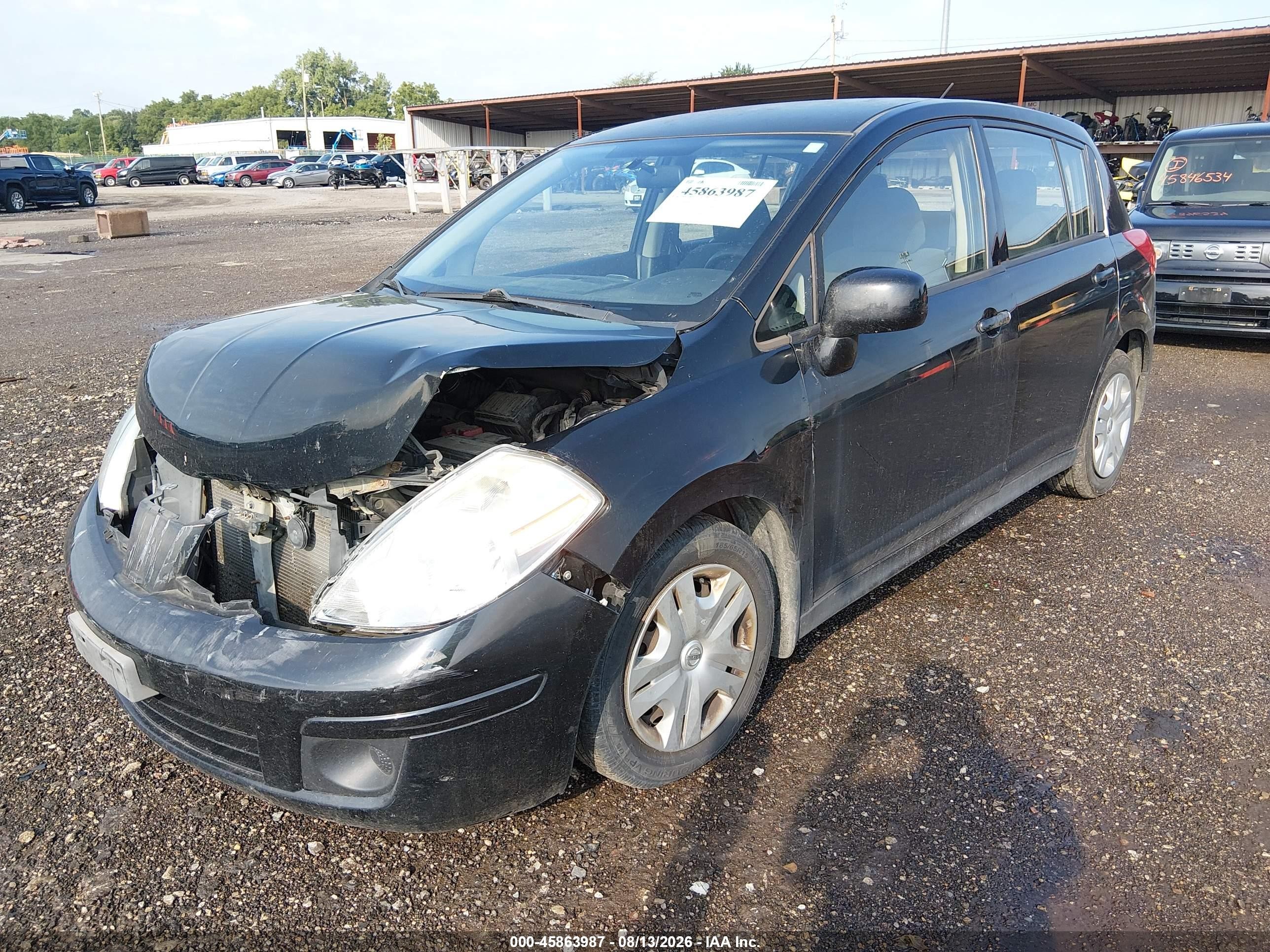 2011 Nissan Versa 1.8s Black vin: 3N1BC1CP0BL487885