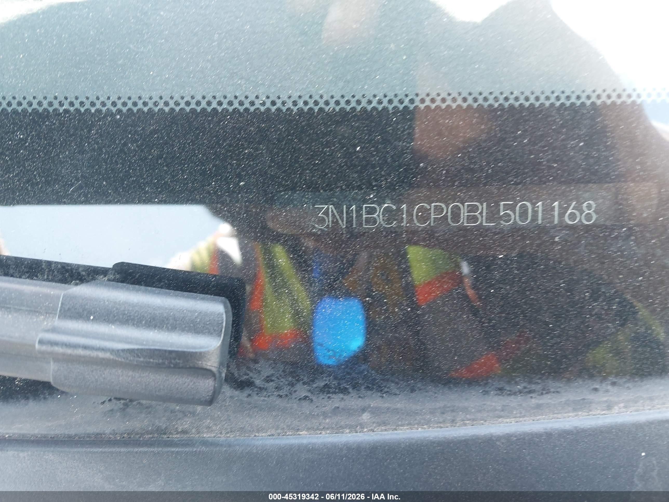 2011 Nissan Versa 1.8s Black vin: 3N1BC1CP0BL501168