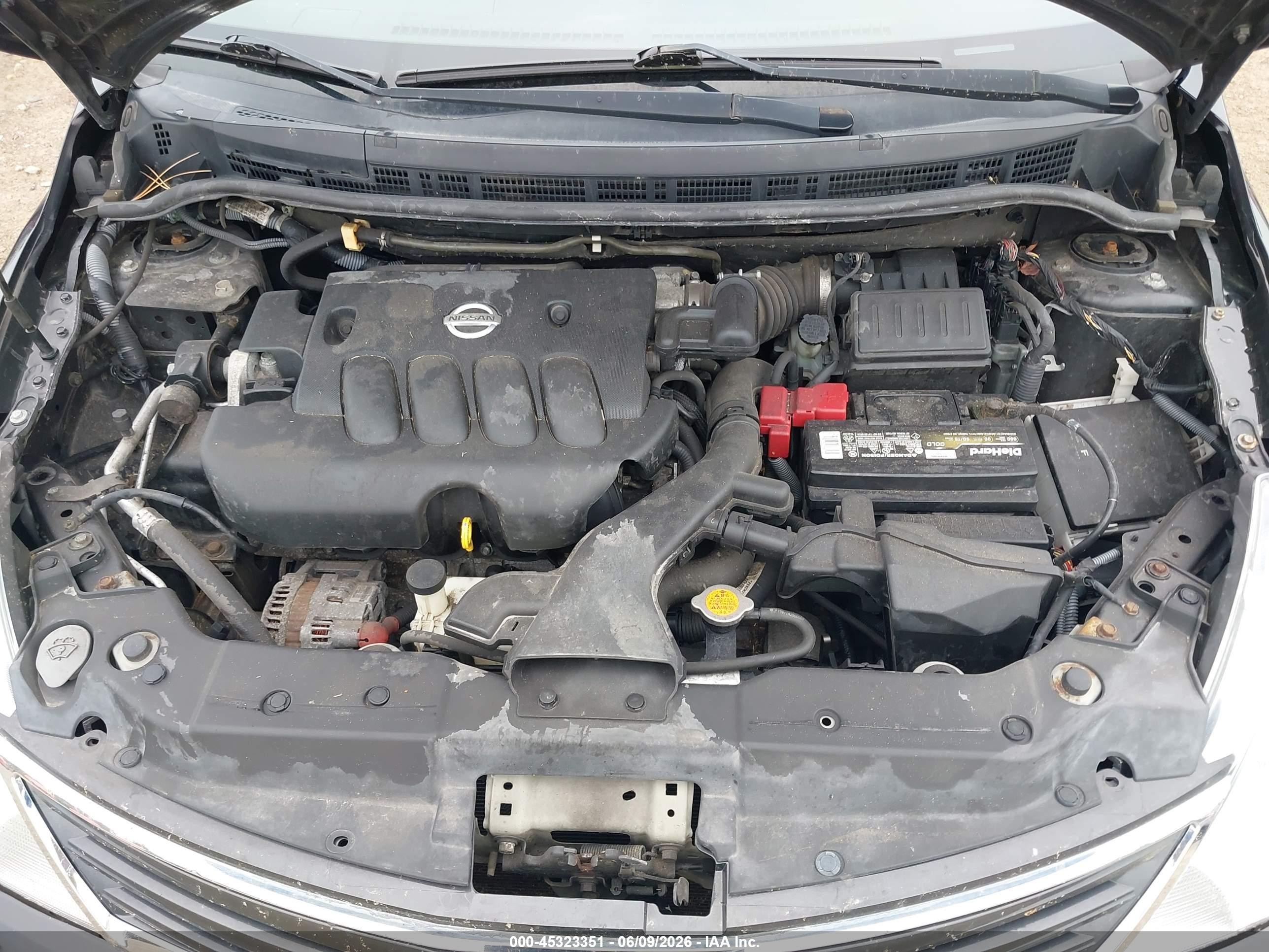 2011 Nissan Versa 1.8s Black vin: 3N1BC1CP0BL504748