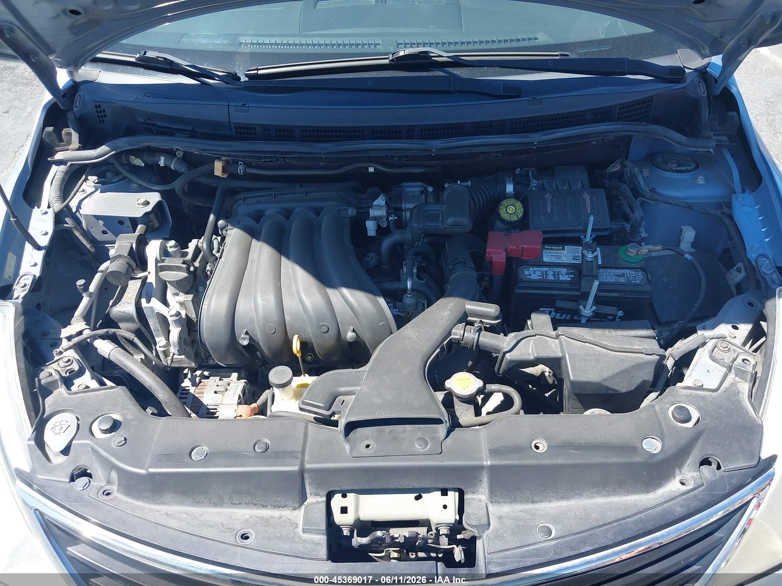 2012 Nissan Versa 1.8 S Silver vin: 3N1BC1CP0CK214064
