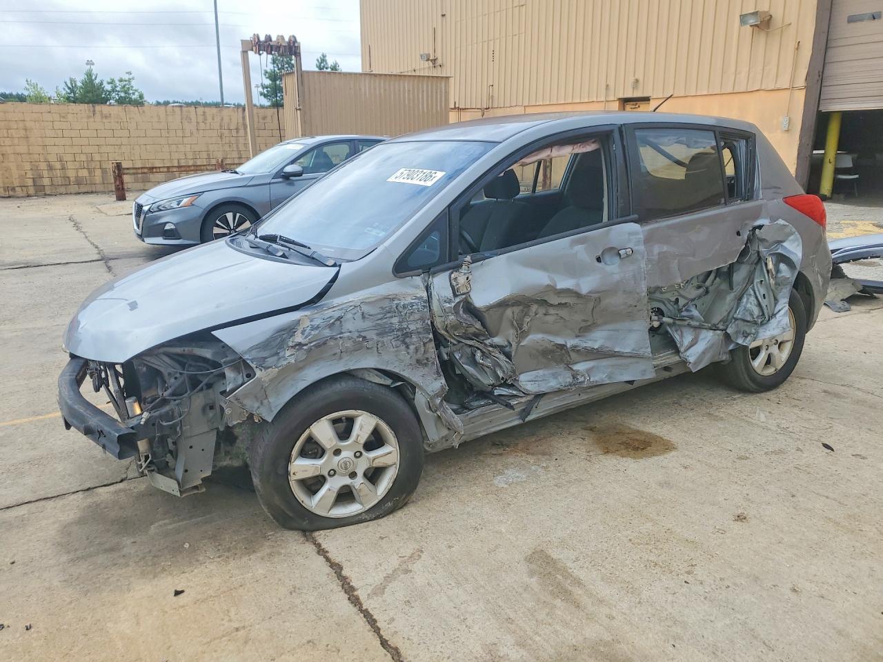 2012 Nissan Versa 1.8 S Gray vin: 3N1BC1CP0CK250367