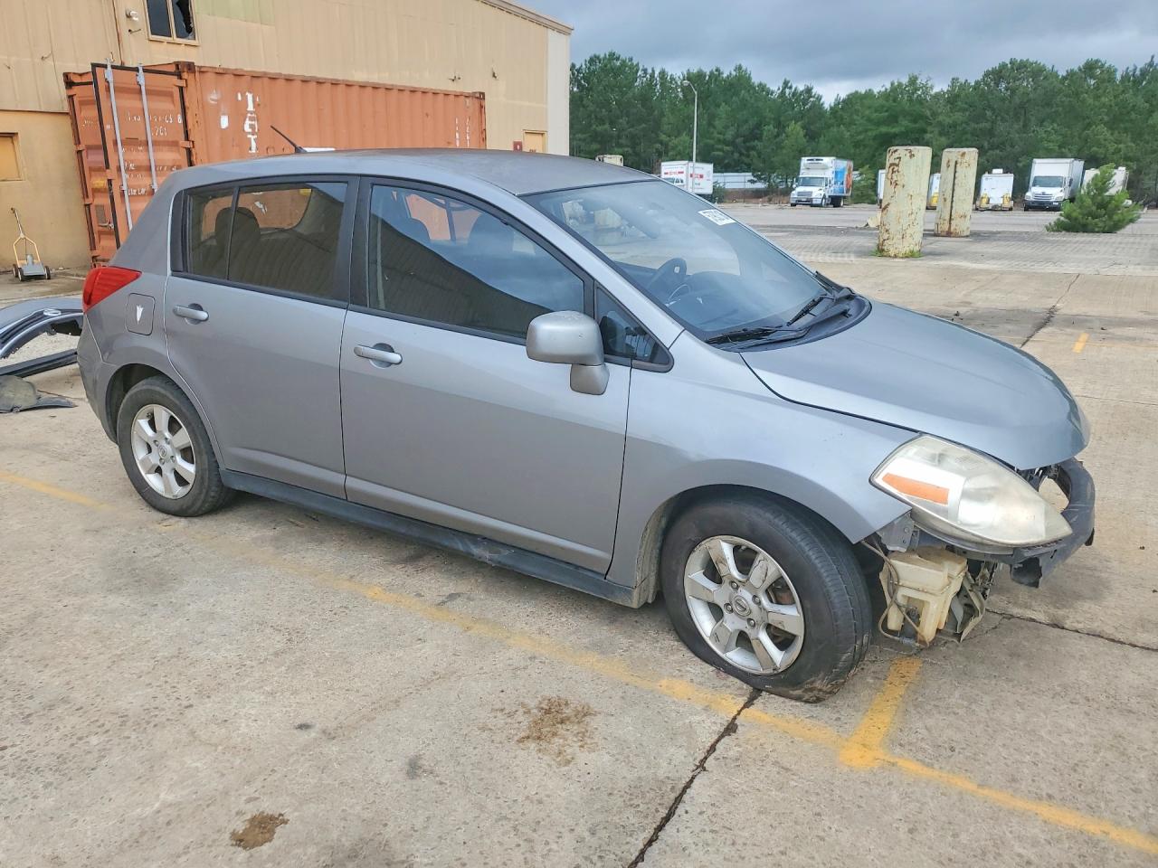 2012 Nissan Versa 1.8 S Gray vin: 3N1BC1CP0CK250367