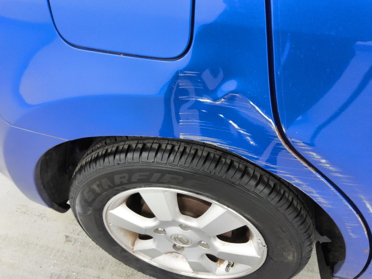 2012 Nissan Versa Blue vin: 3N1BC1CP0CK261174 Damage: Right Qtr Panel, Dent(S) W/ Paint Dmg, 4 To 5 Inches