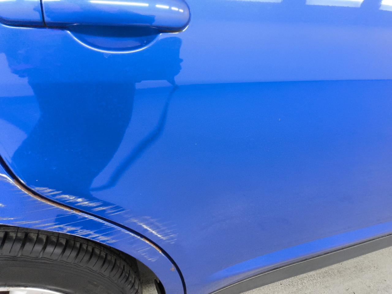 2012 Nissan Versa Blue vin: 3N1BC1CP0CK261174 Damage: Right Rear Door, Heavy Scratch, 7 To 8 Inches