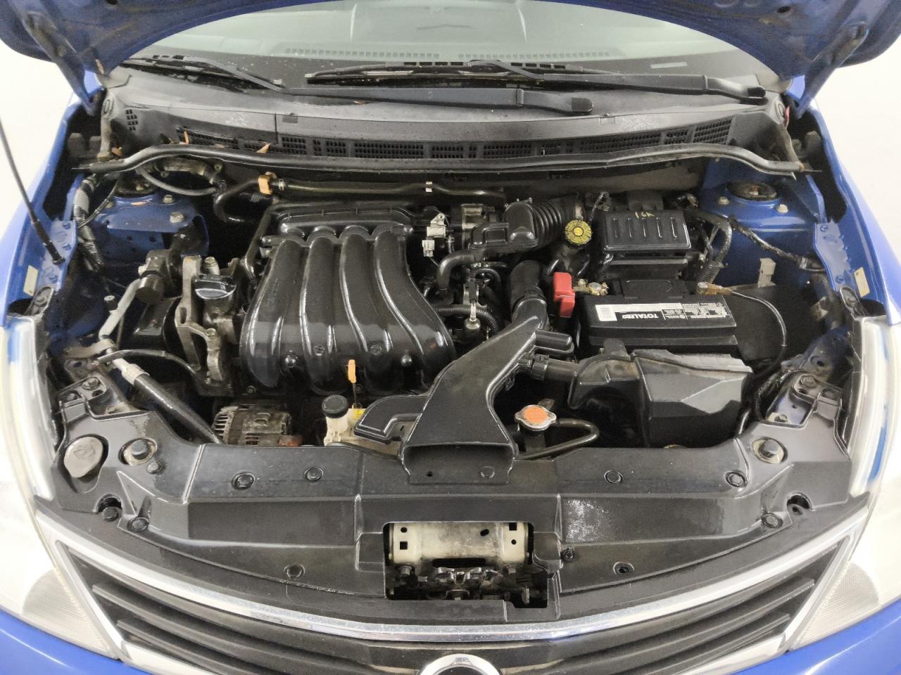 2012 Nissan Versa Blue vin: 3N1BC1CP0CK261174 Damage: Fluid Level Coolant, Low Fluid, Unacceptable