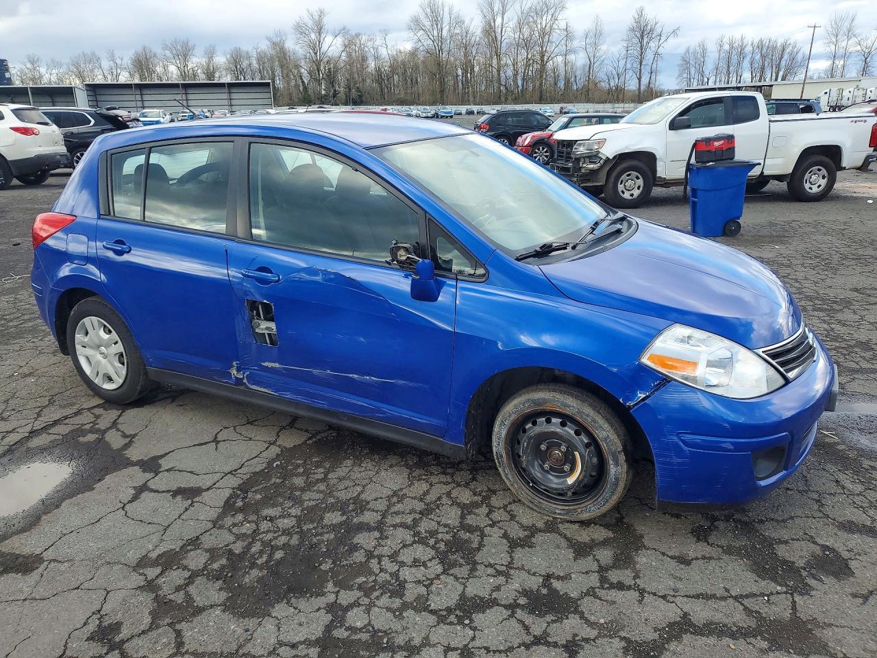 2012 Nissan Versa 1.8 S Blue vin: 3N1BC1CP0CK267699