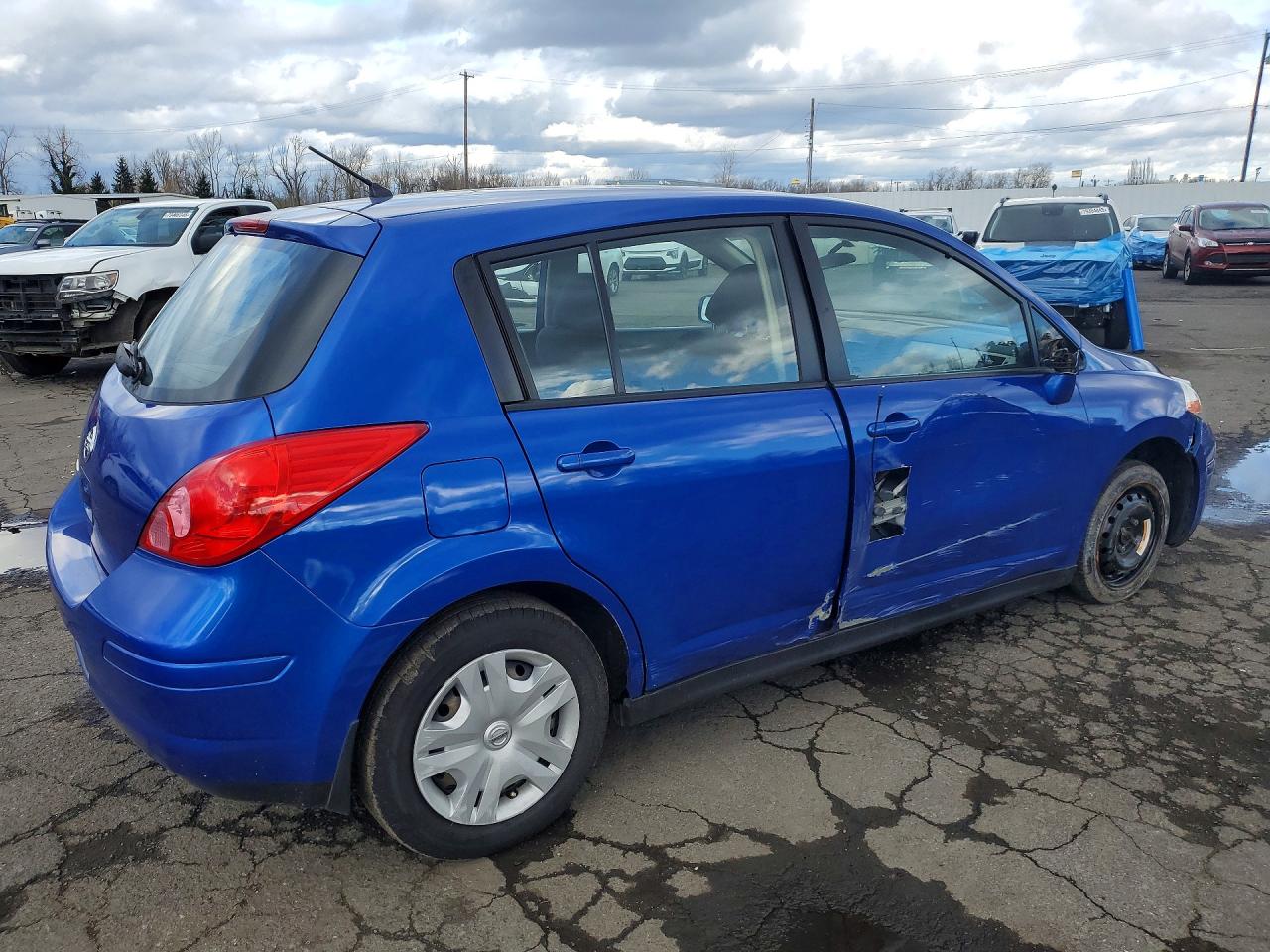 2012 Nissan Versa 1.8 S Blue vin: 3N1BC1CP0CK267699