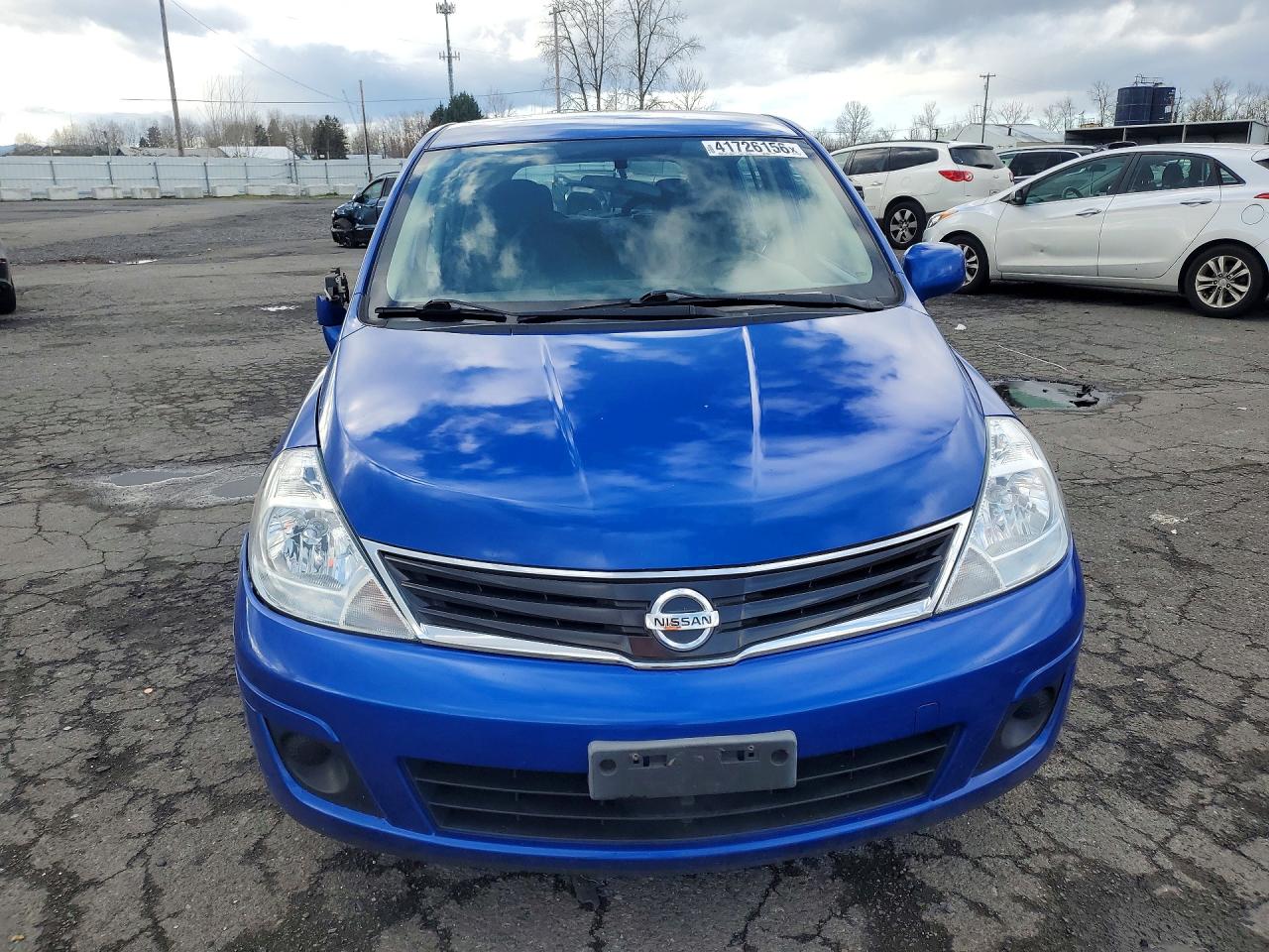 2012 Nissan Versa 1.8 S Blue vin: 3N1BC1CP0CK267699