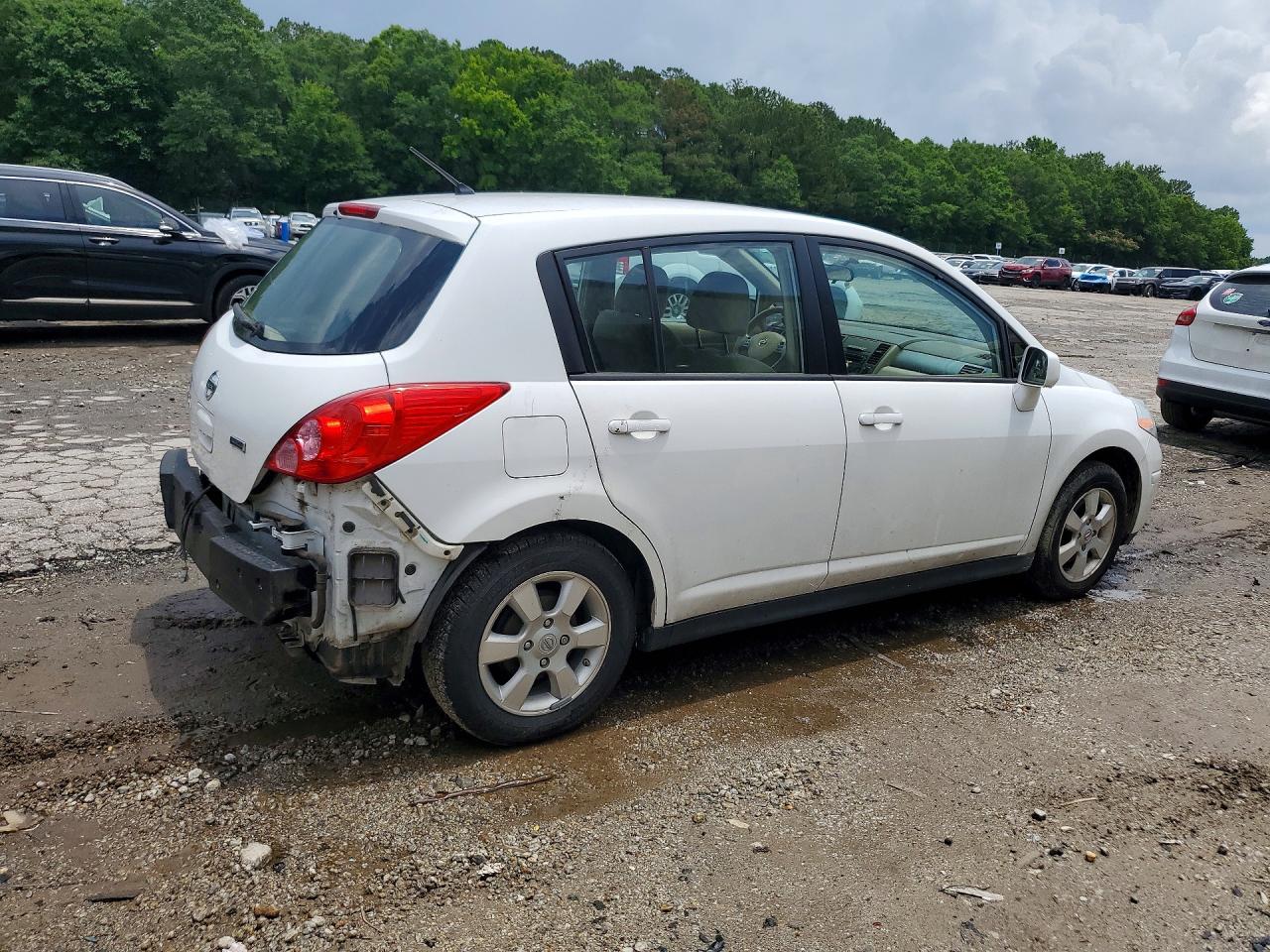 2012 Nissan Versa 1.8 S White vin: 3N1BC1CP0CK269632