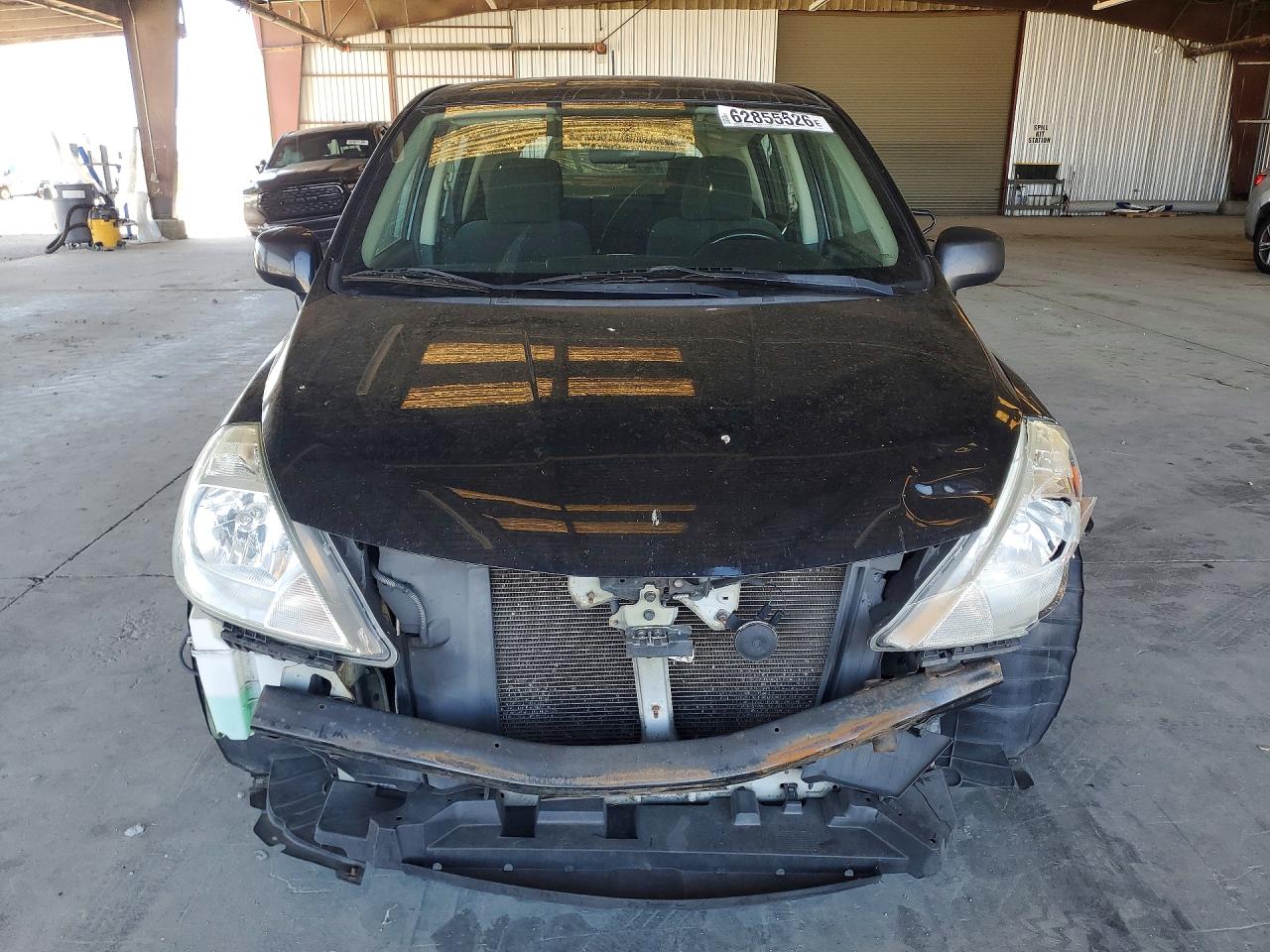 2012 Nissan Versa 1.8 S Black vin: 3N1BC1CP0CK281294