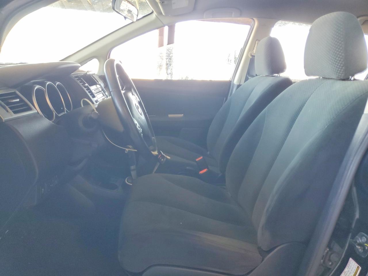 2012 Nissan Versa 1.8 S Black vin: 3N1BC1CP0CK281294