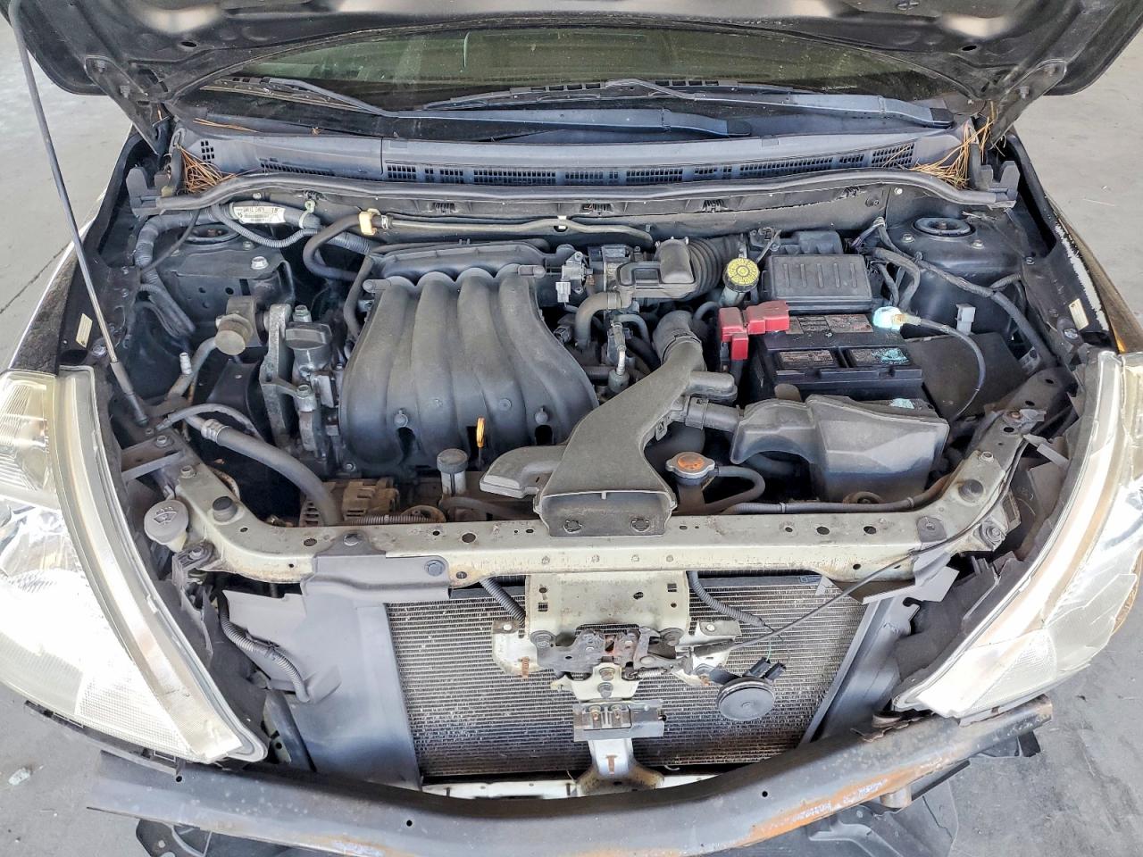2012 Nissan Versa 1.8 S Black vin: 3N1BC1CP0CK281294