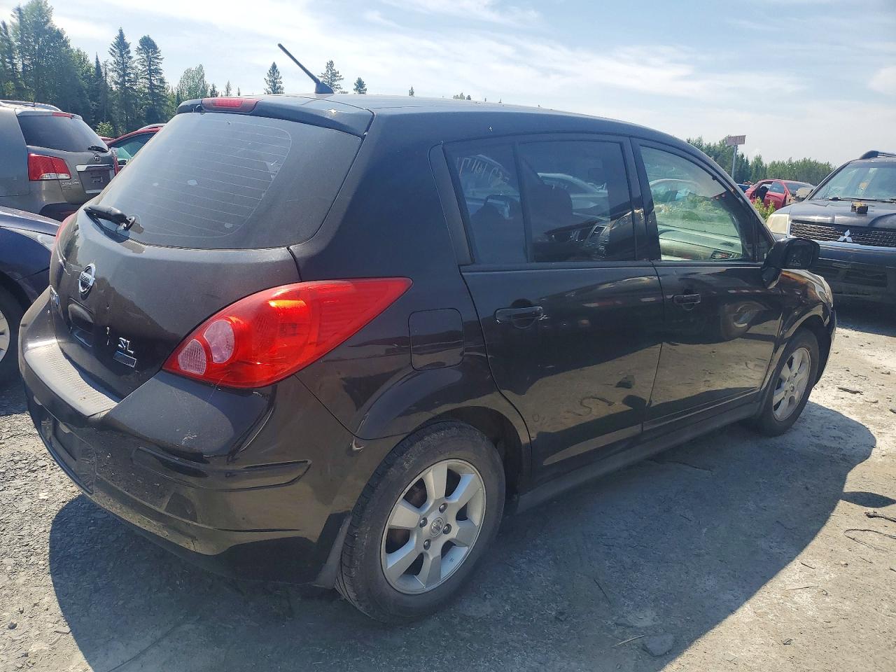2012 Nissan Versa 1.8 S Черный vin: 3N1BC1CP0CL381101