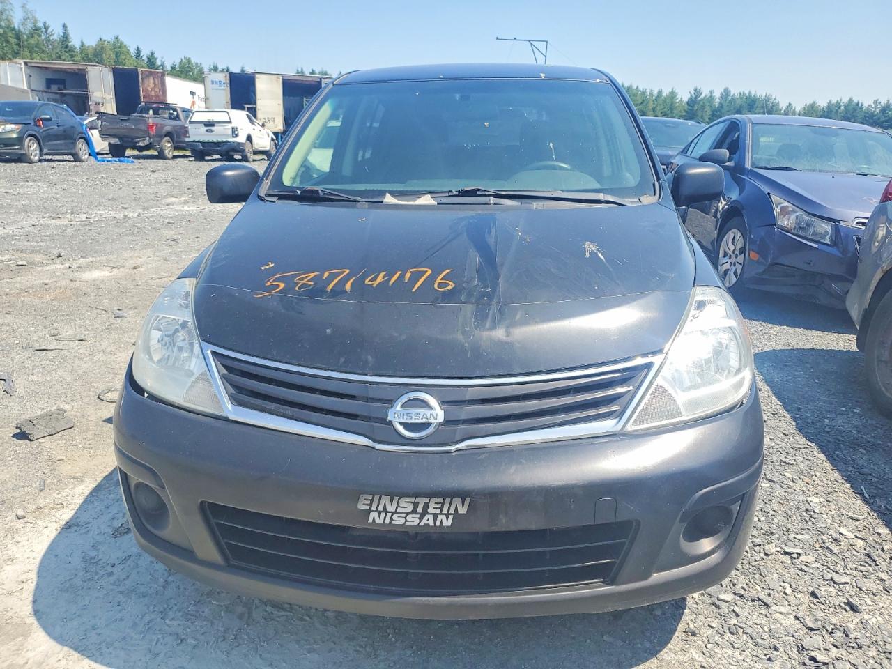 2012 Nissan Versa 1.8 S Черный vin: 3N1BC1CP0CL381101