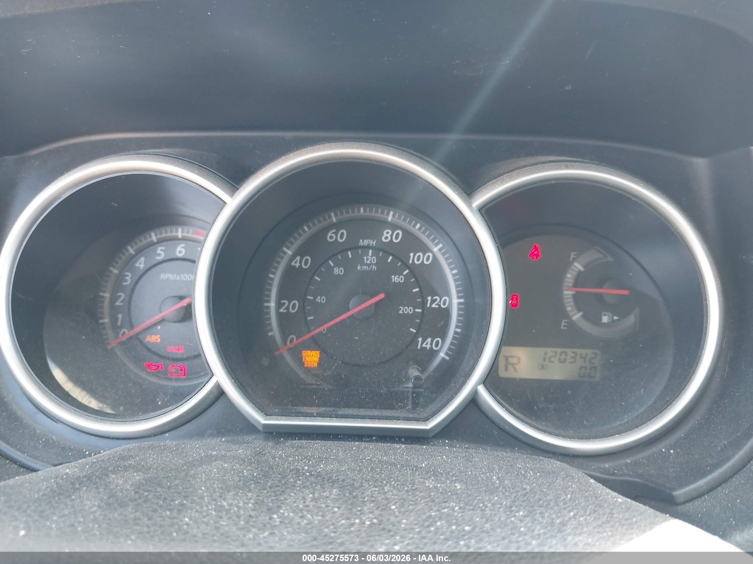 2010 Nissan Versa 1.8s Красный vin: 3N1BC1CP1AL407556