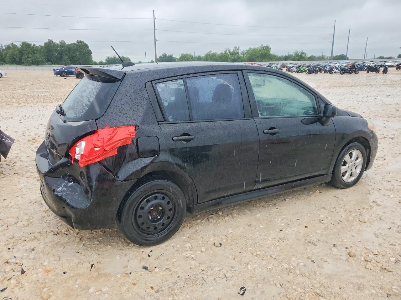 2010 Nissan Versa 1.8 S Black vin: 3N1BC1CP1AL440248