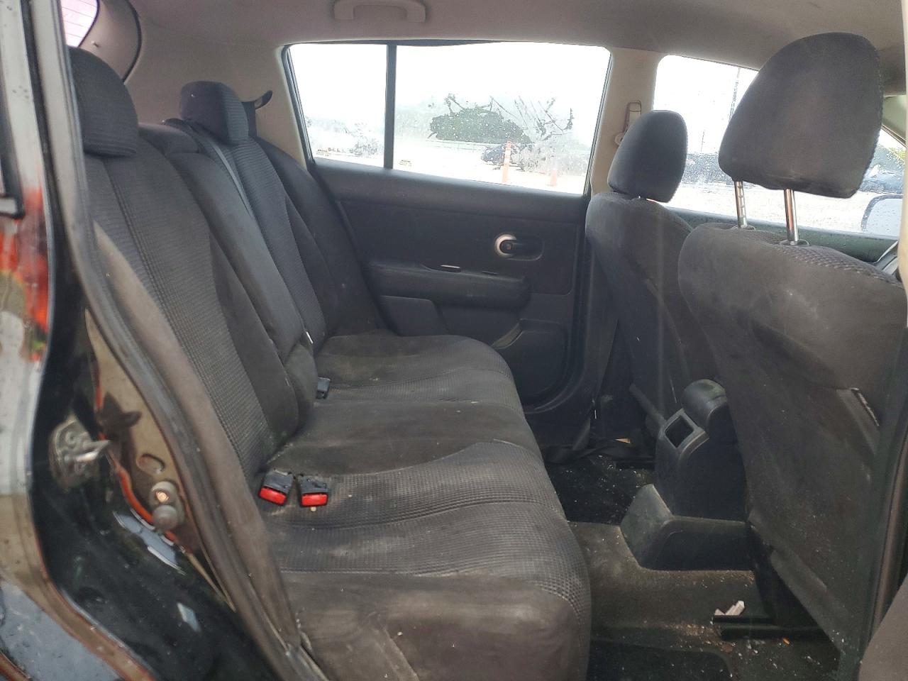 2010 Nissan Versa 1.8 S Black vin: 3N1BC1CP1AL440248