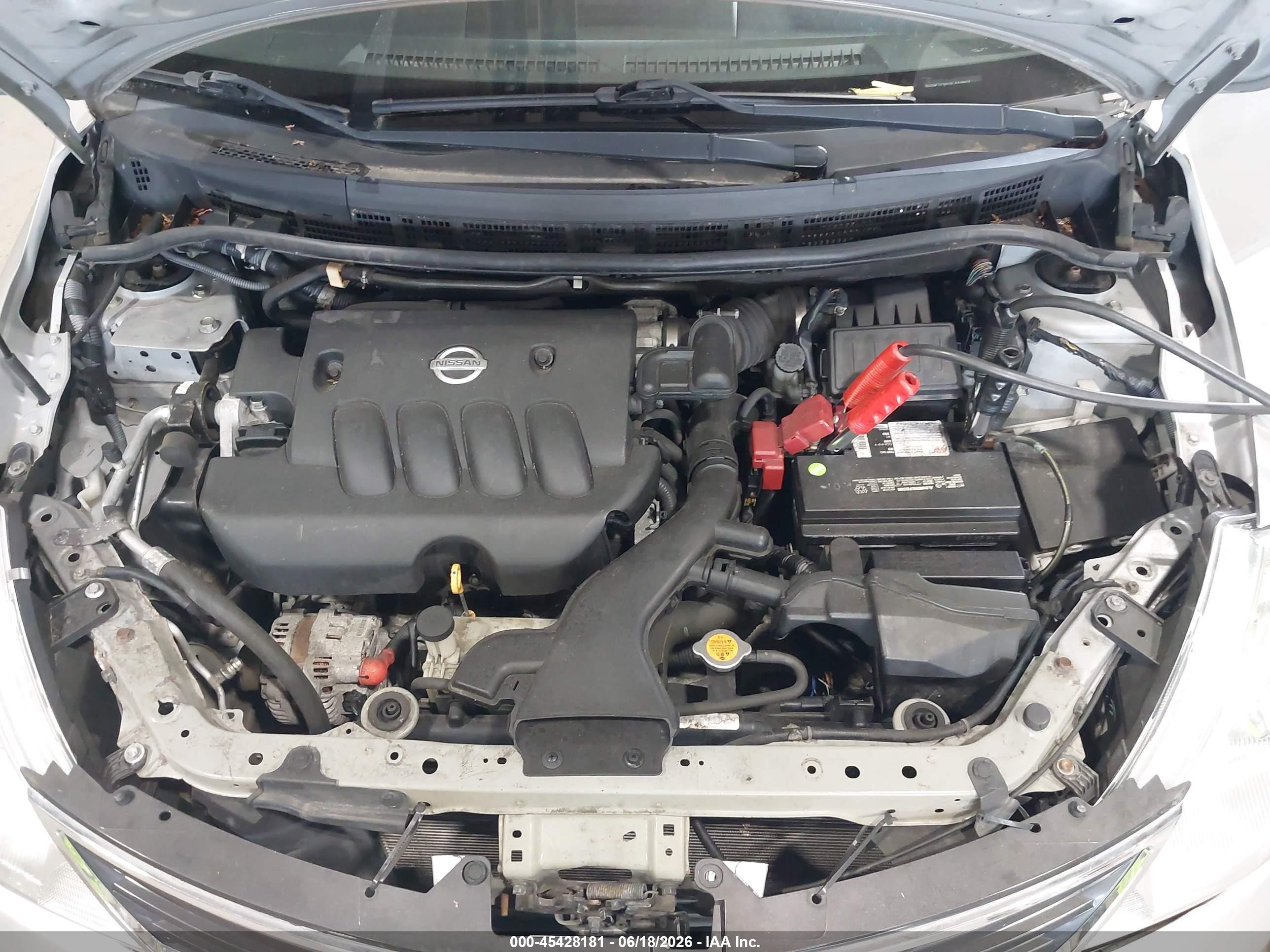 2010 Nissan Versa 1.8s Silver vin: 3N1BC1CP1AL444803