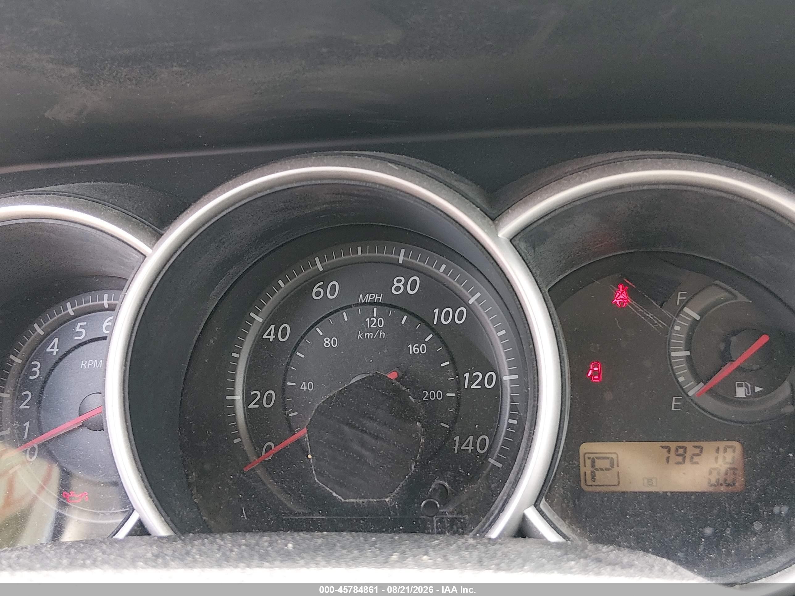 2010 Nissan Versa 1.8s Red vin: 3N1BC1CP1AL458233