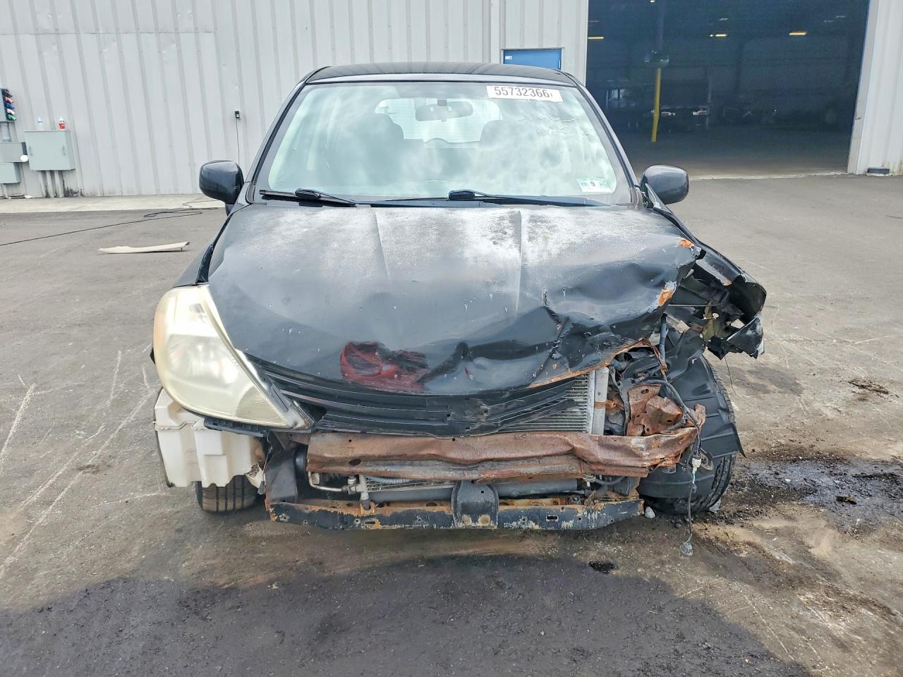 2010 Nissan Versa 1.8 S Черный vin: 3N1BC1CP1AL462444