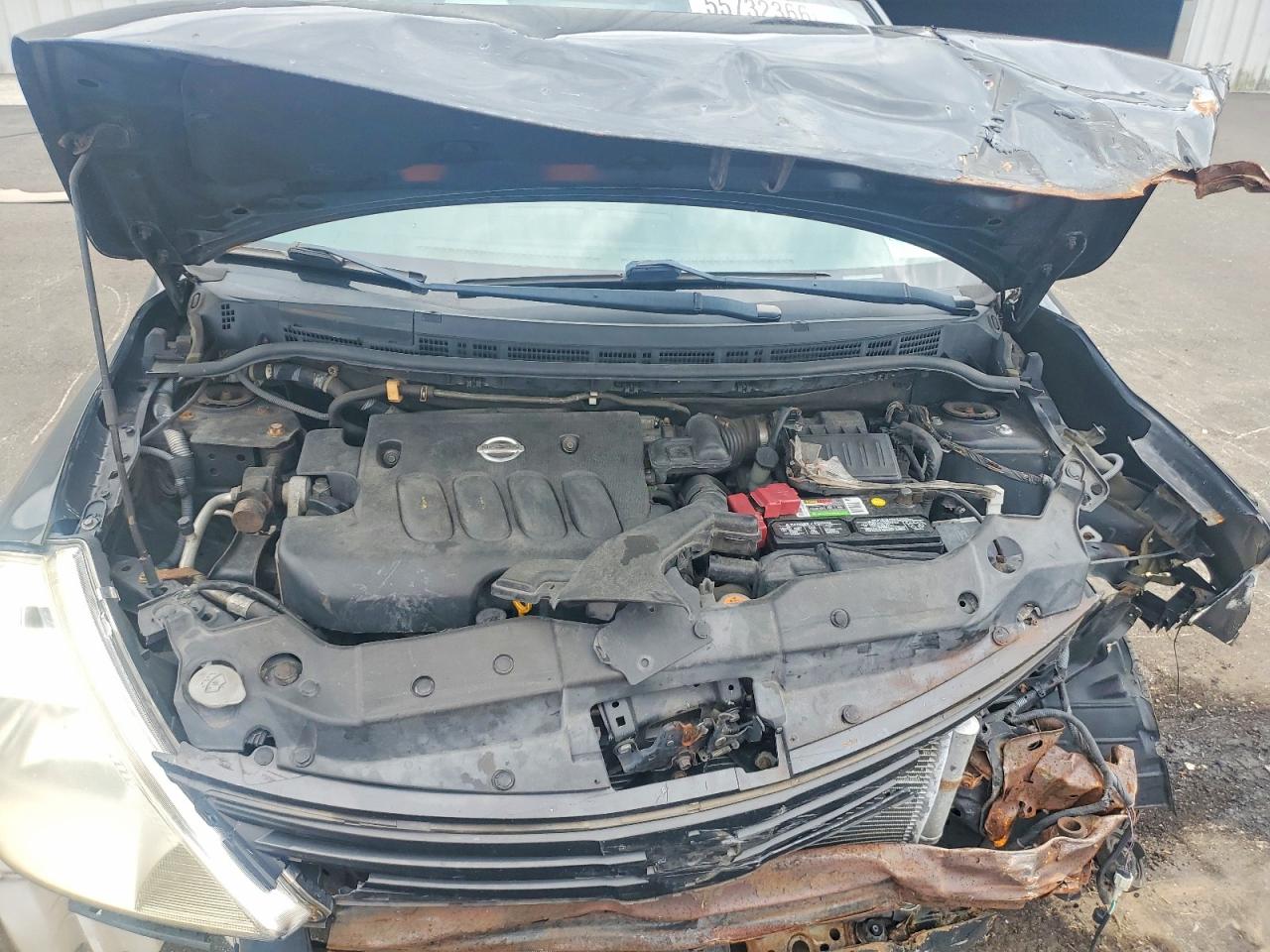 2010 Nissan Versa 1.8 S Черный vin: 3N1BC1CP1AL462444