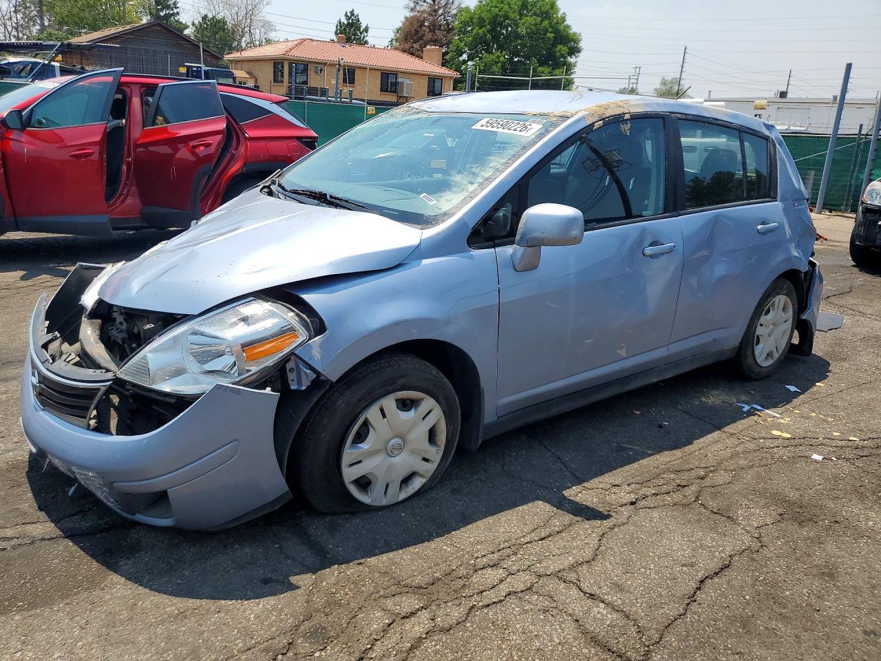 2011 Nissan Versa 1.8 S Blue vin: 3N1BC1CP1BL403721