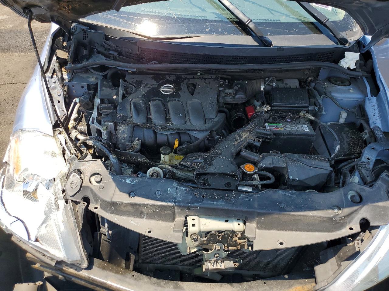 2011 Nissan Versa 1.8 S Blue vin: 3N1BC1CP1BL403721