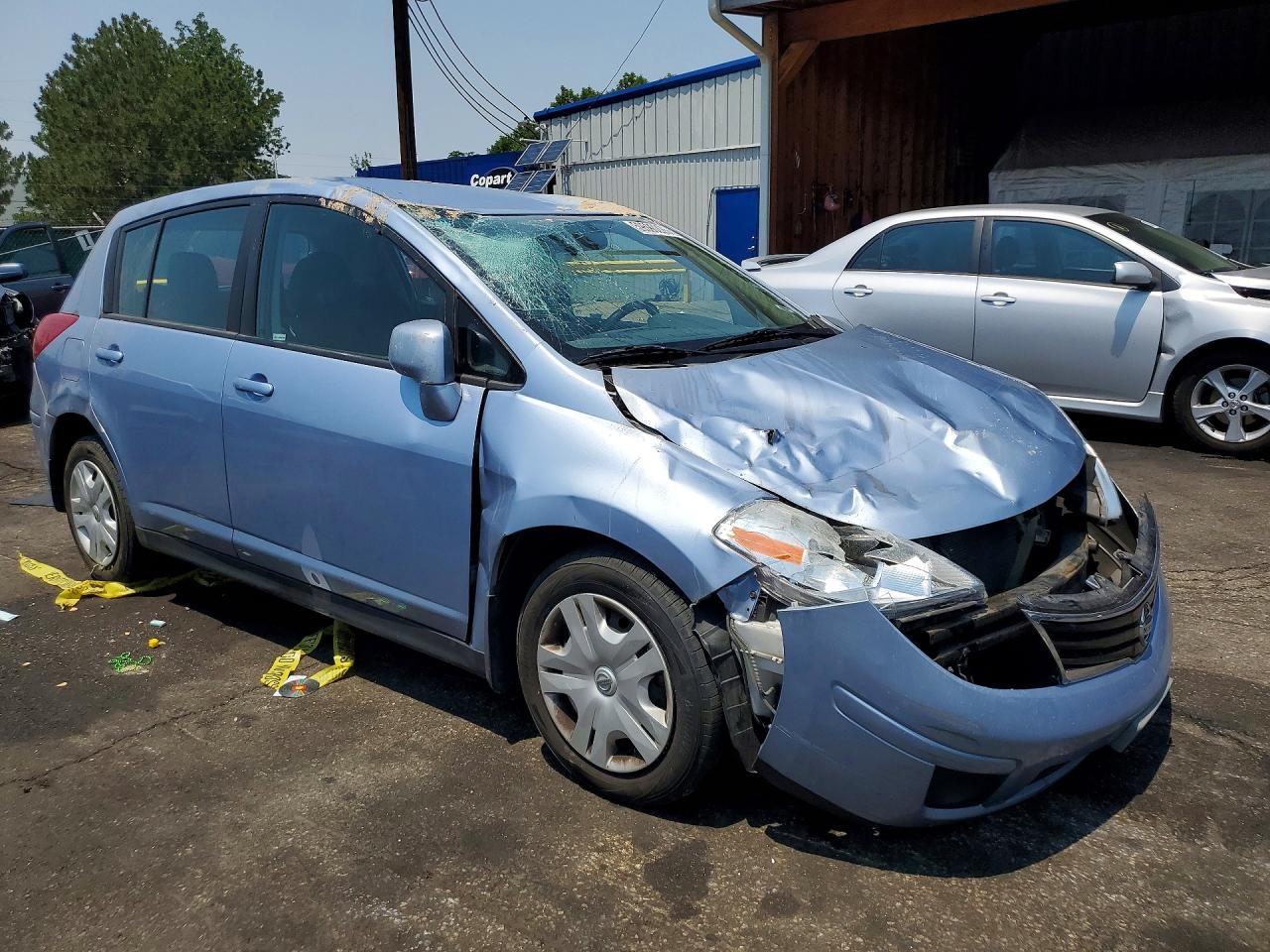 2011 Nissan Versa 1.8 S Blue vin: 3N1BC1CP1BL403721