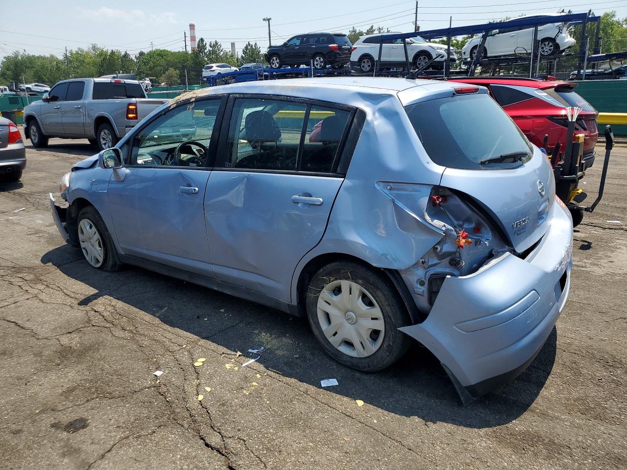 2011 Nissan Versa 1.8 S Blue vin: 3N1BC1CP1BL403721