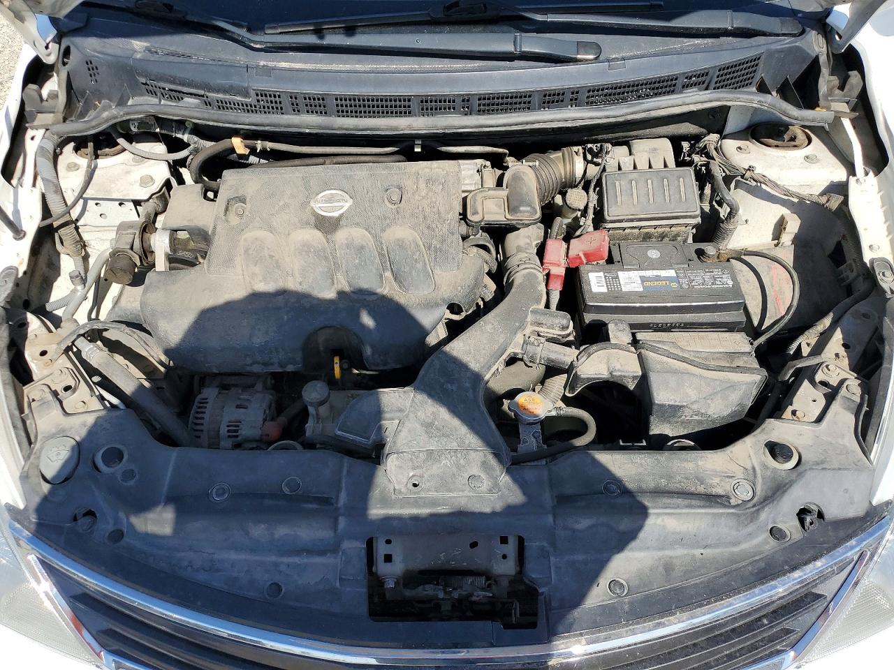 2011 Nissan Versa 1.8 S White vin: 3N1BC1CP1BL425251