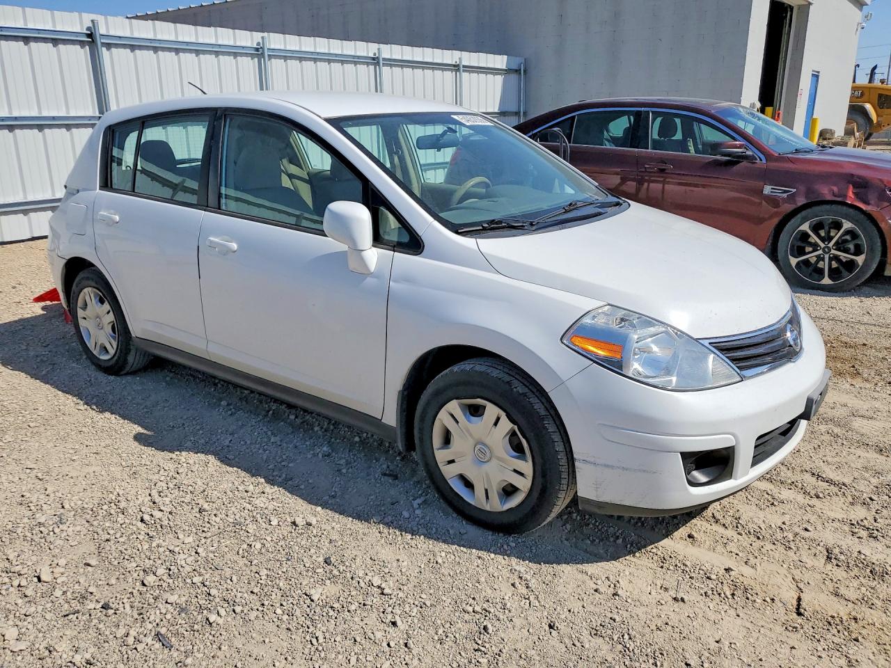 2011 Nissan Versa 1.8 S White vin: 3N1BC1CP1BL425251