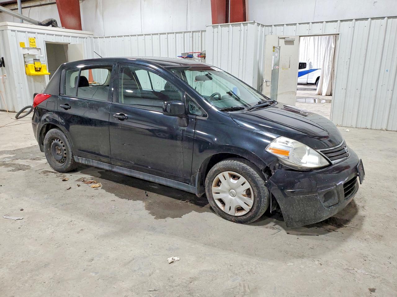 2011 Nissan Versa 1.8 S Black vin: 3N1BC1CP1BL441563