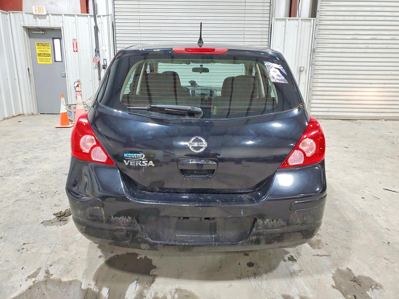 2011 Nissan Versa 1.8 S Black vin: 3N1BC1CP1BL441563