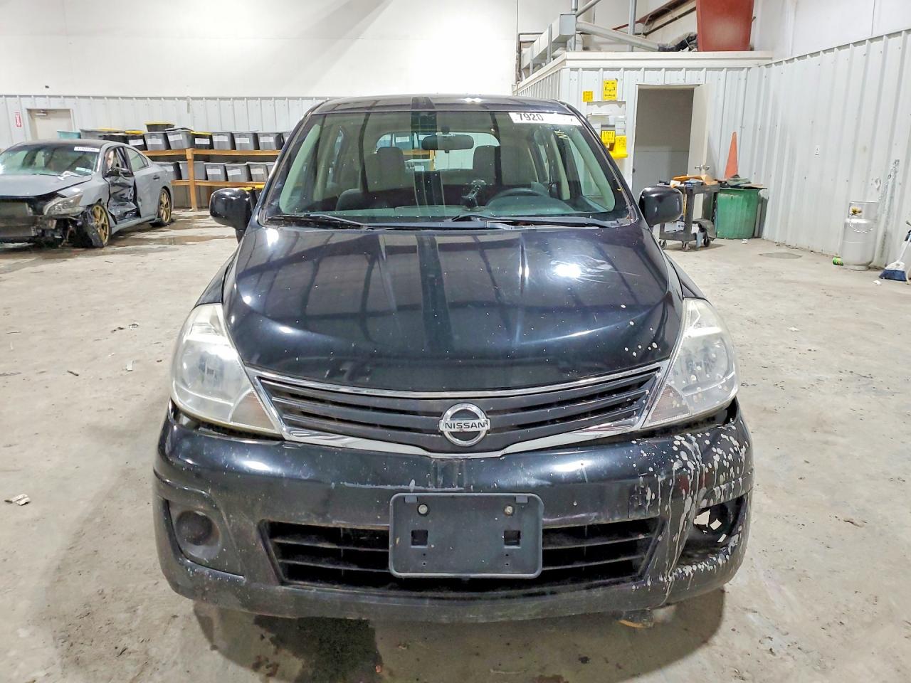 2011 Nissan Versa 1.8 S Black vin: 3N1BC1CP1BL441563