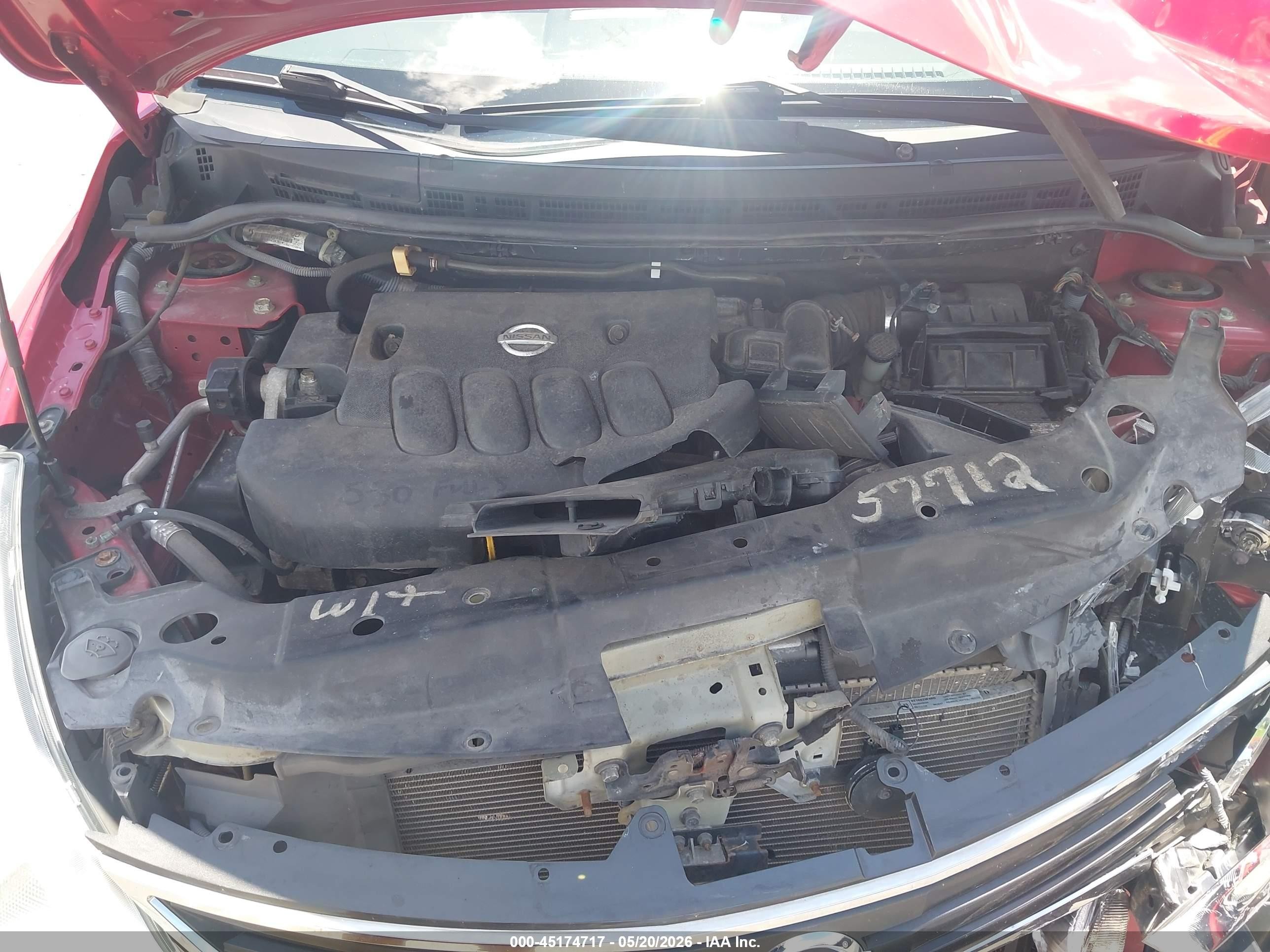 2011 Nissan Versa 1.8s Red vin: 3N1BC1CP1BL447217