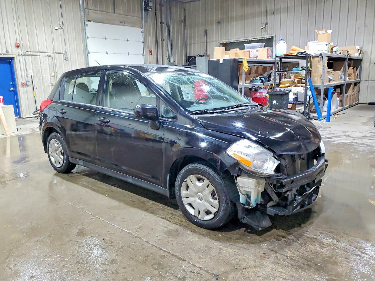 2011 Nissan Versa 1.8 S Черный vin: 3N1BC1CP1BL457178