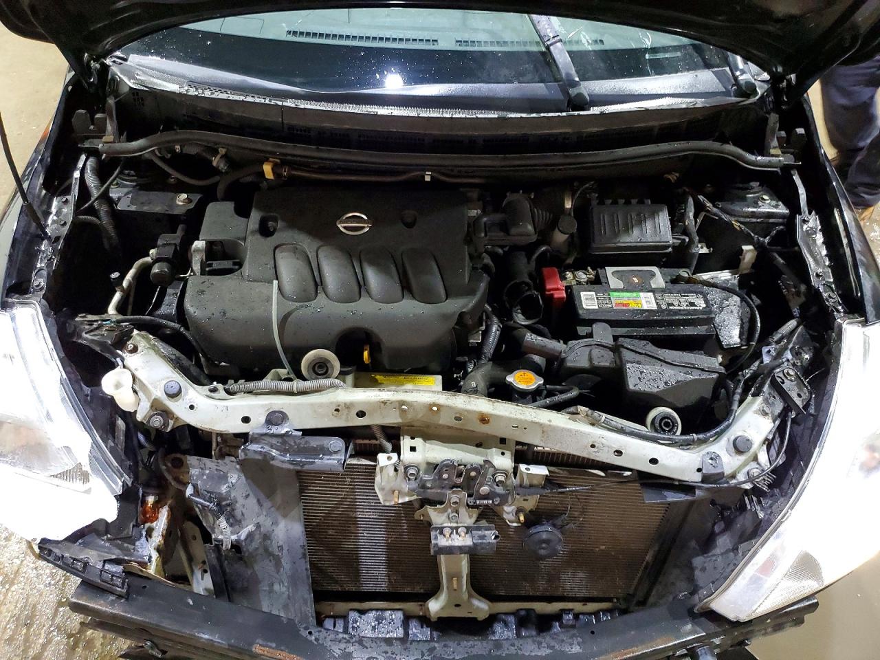 2011 Nissan Versa 1.8 S Черный vin: 3N1BC1CP1BL457178